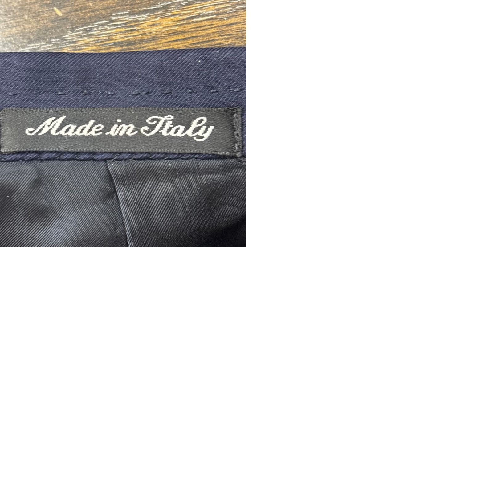 Pal Zileri VINTAGE Pal Zileri Blazer Mens 54L Blue Wool Tailored Jacket Made in Italy Size 54R - 9 Thumbnail