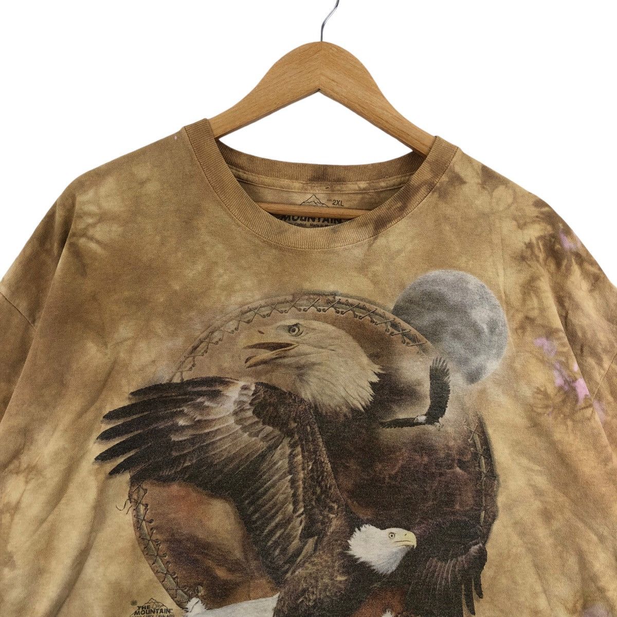 The Mountain The Mountain CAROL CAVALARIS Eagles Art Tee Shirt Tye Dye Size US XXL / EU 58 / 5 - 2 Thumbnail