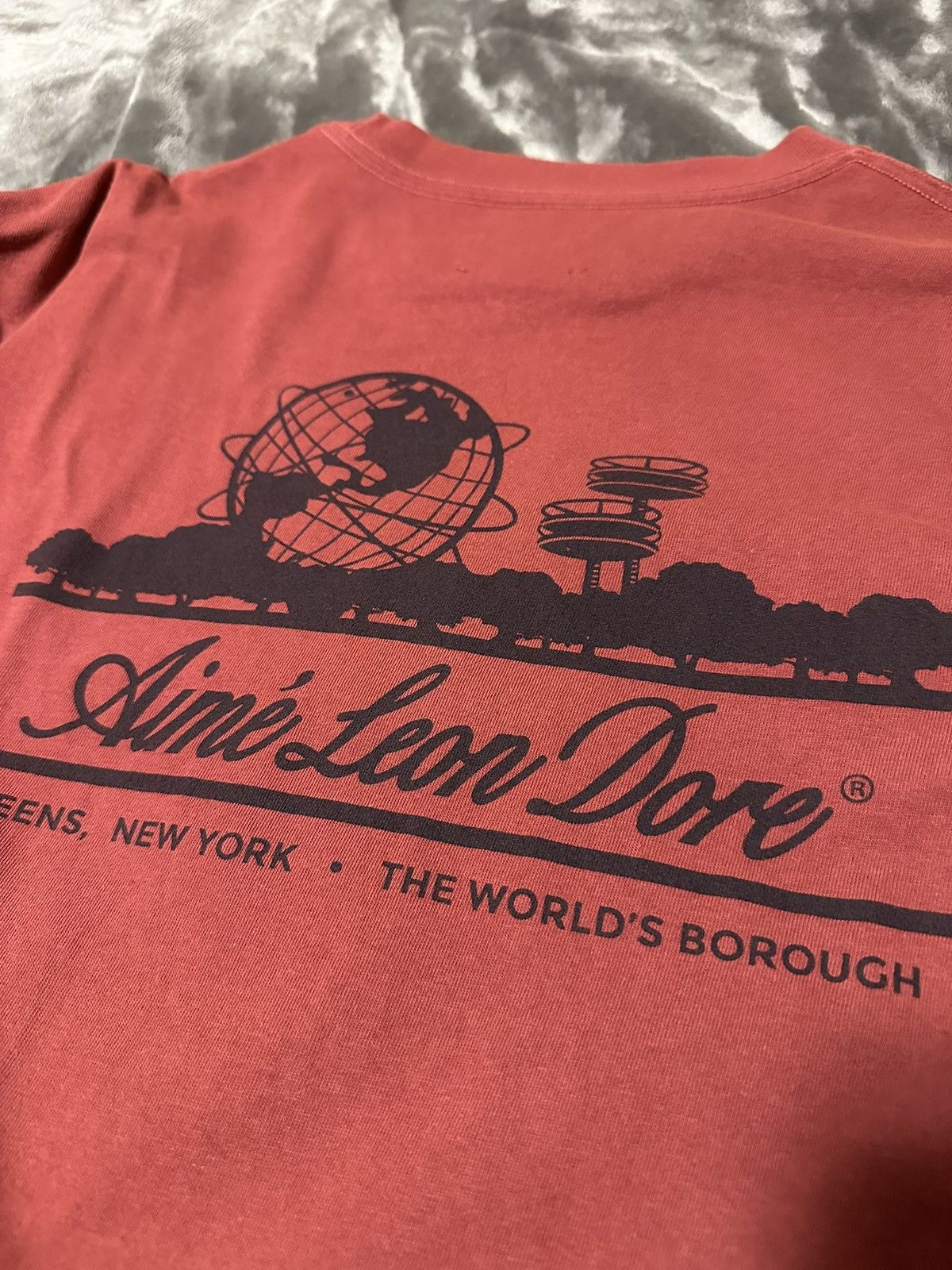 Aime Leon Dore Aime Leon Dore Unisphere Longsleeve | Burgundy Size US M / EU 48-50 / 2 - 3 Thumbnail