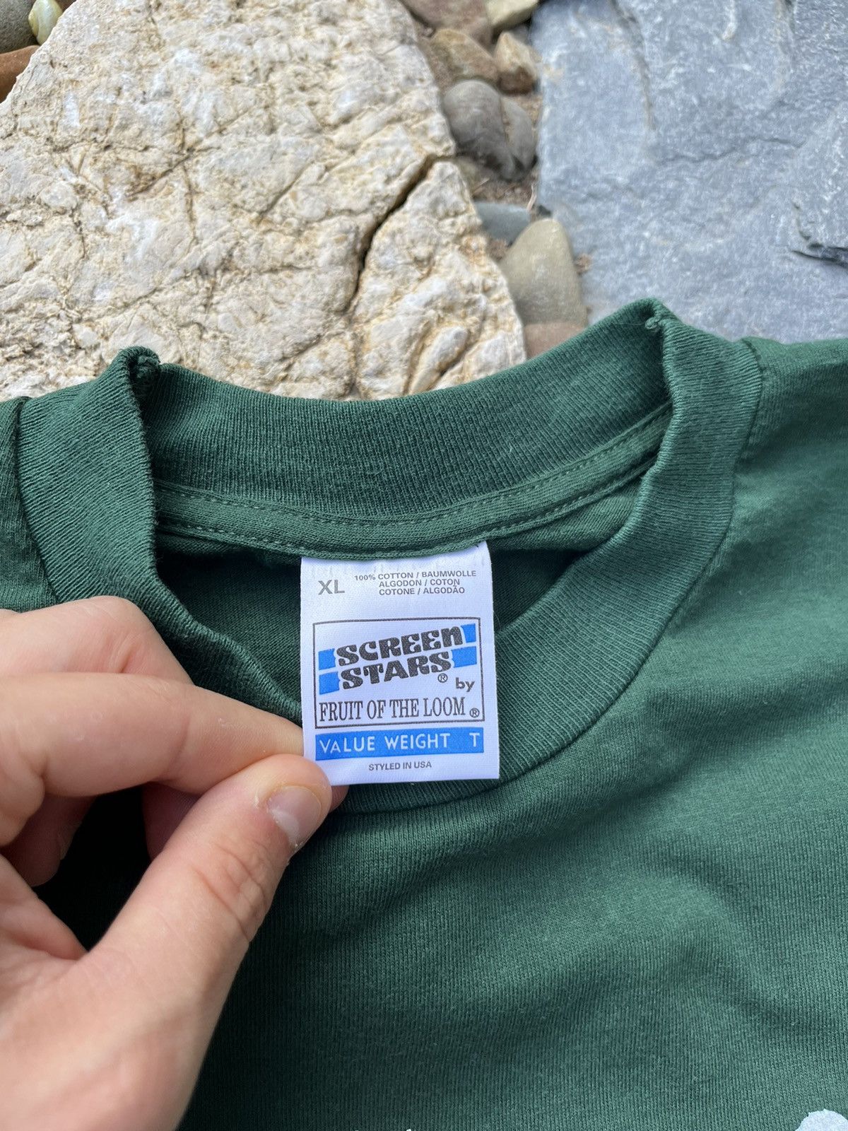 Vintage Vintage fotl screen stars bird poop shit identification tee Size US XL / EU 56 / 4 - 11 Thumbnail