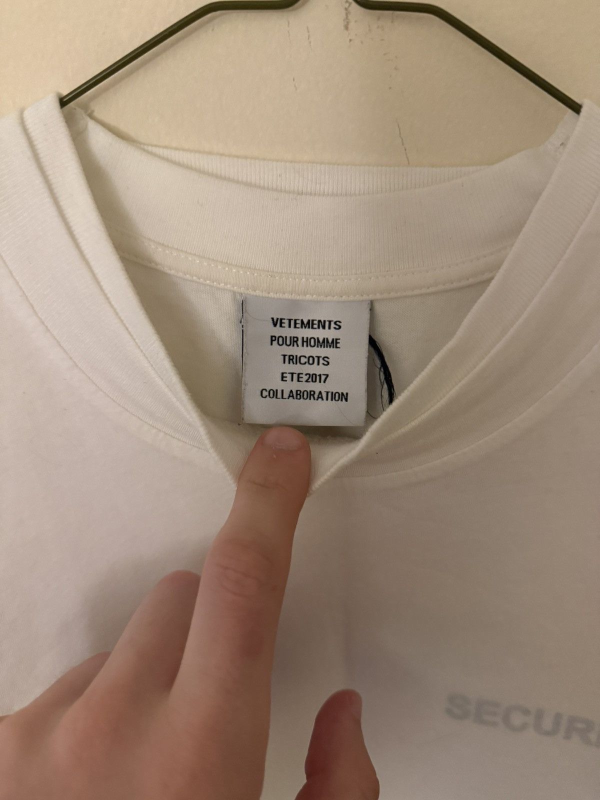 Vetements Vetements Securite longsleeve Size US M / EU 48-50 / 2 - 2 Thumbnail
