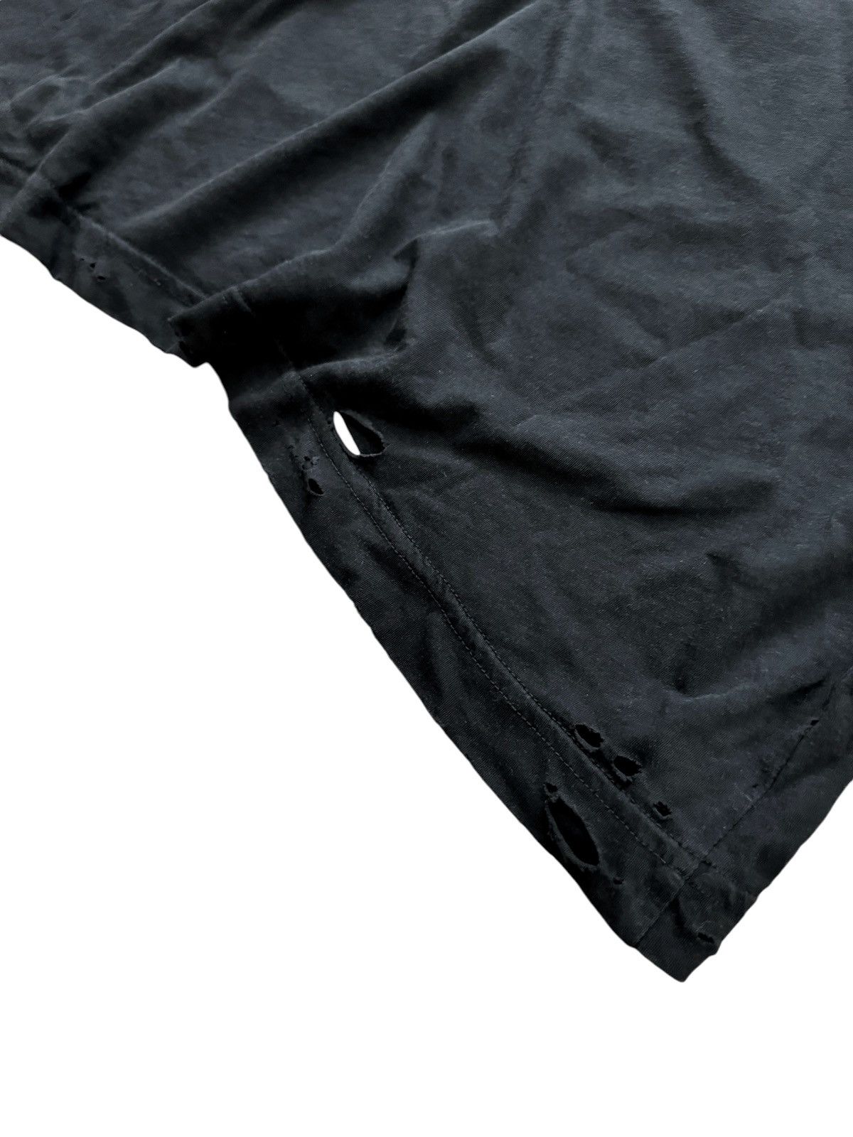 Balenciaga “Vintage” Washed Out Distressed Flame Longsleeve Size US M / EU 48-50 / 2 - 11 Thumbnail