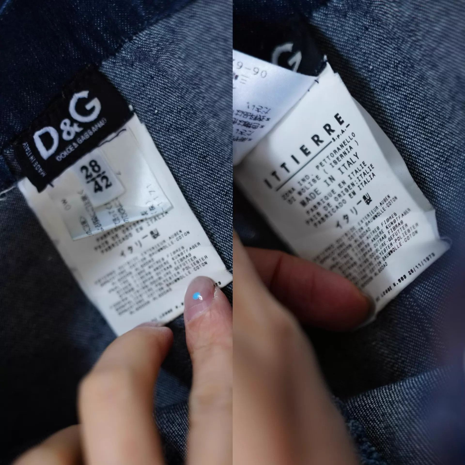 Dolce & Gabbana D&G Vintage Denim Cami Dress Women's M Size M / US 6-8 / IT 42-44 - 5 Thumbnail