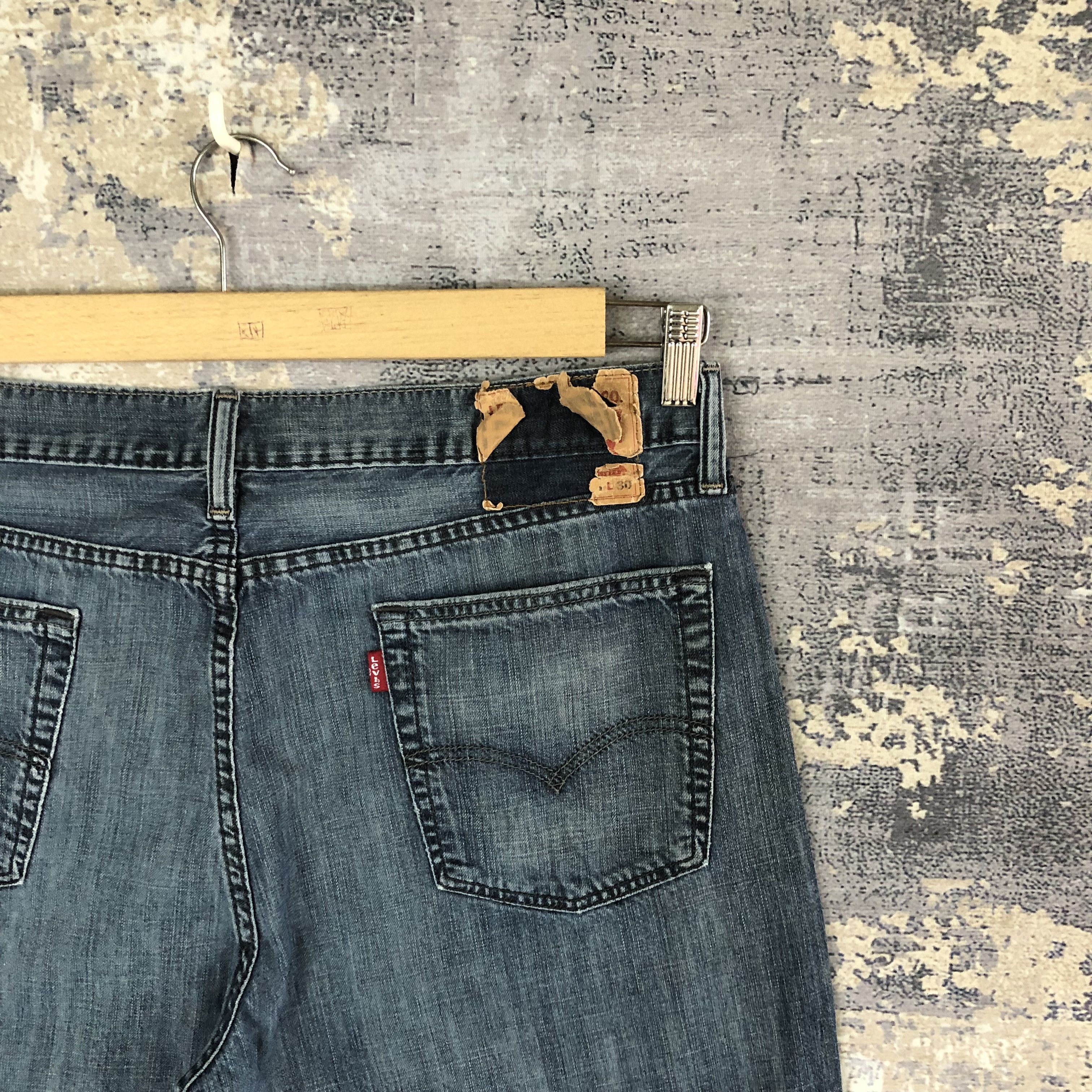 Levi's Vintage Levis Straight Leg Jeans Levi's Faded Denim Pants Size US 34 / EU 50 - 5 Thumbnail