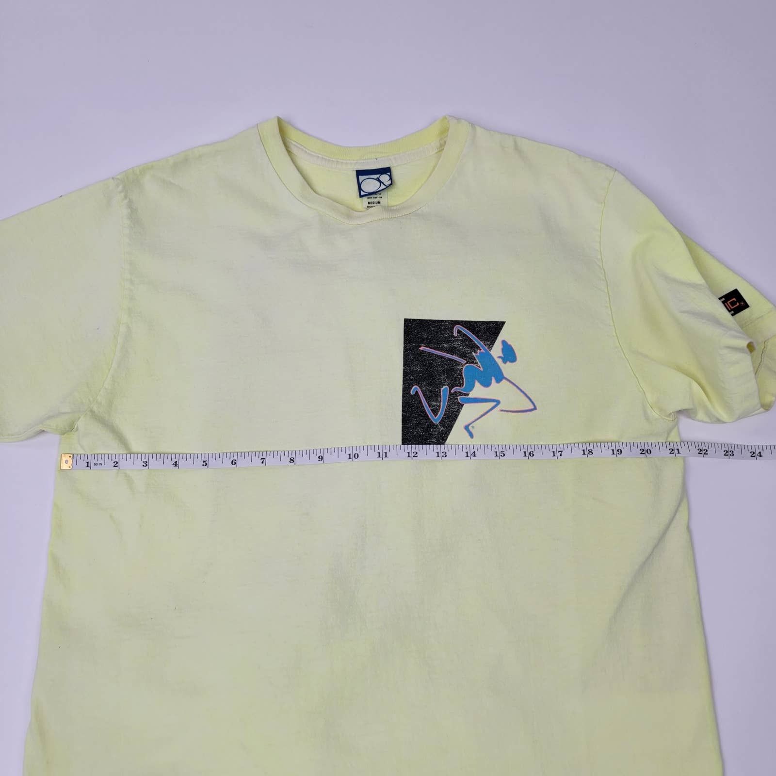 Vintage Rare Vintage 90s Neon Ocean Pacific Single Stitch Tee - M Size US M / EU 48-50 / 2 - 6 Thumbnail