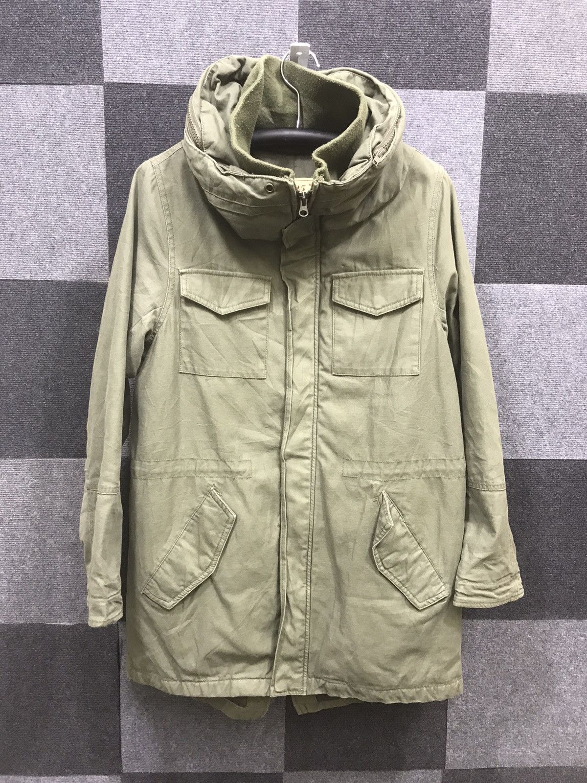 Japanese Brand 291295 Japan Streetwear Fish Tail Military Parka Size US S / EU 44-46 / 1 - 1 Thumbnail