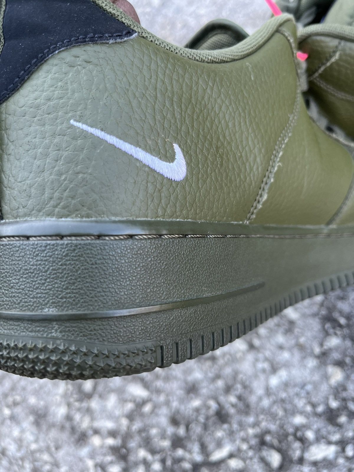 Nike Nike Air Force 1 07 LV8 Utility Olive Canvas Size US 13 / EU 46 - 15 Thumbnail