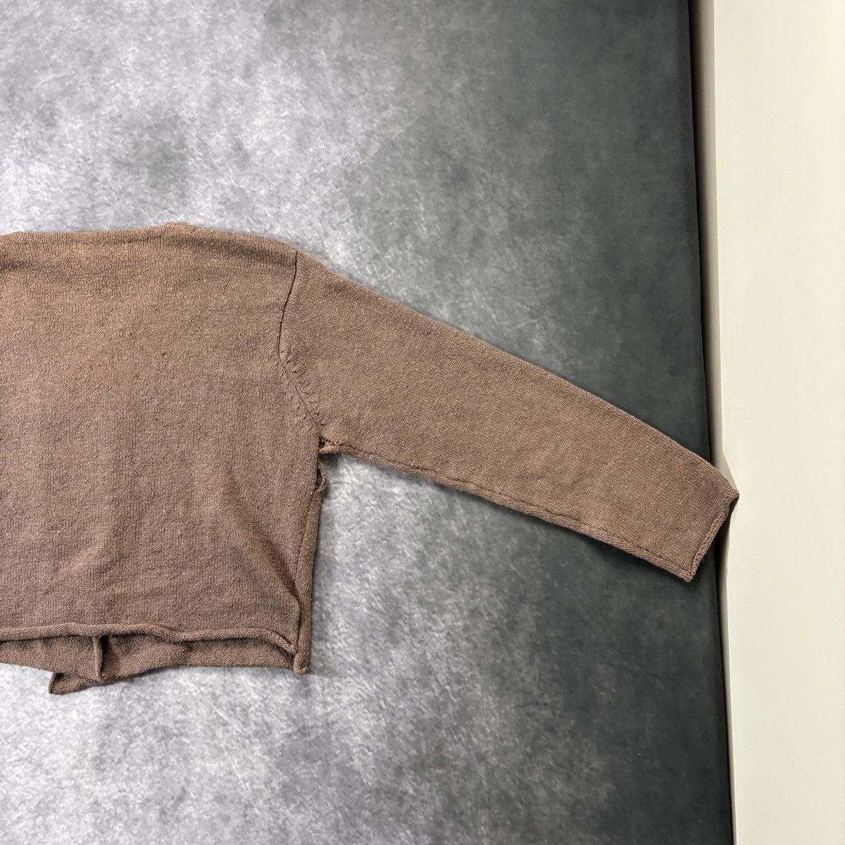 FCUK × French Connection × Vintage 1980s Vintage French Connection Sweater 1970s FCUK Cropped Size M / US 6-8 / IT 42-44 - 10 Thumbnail