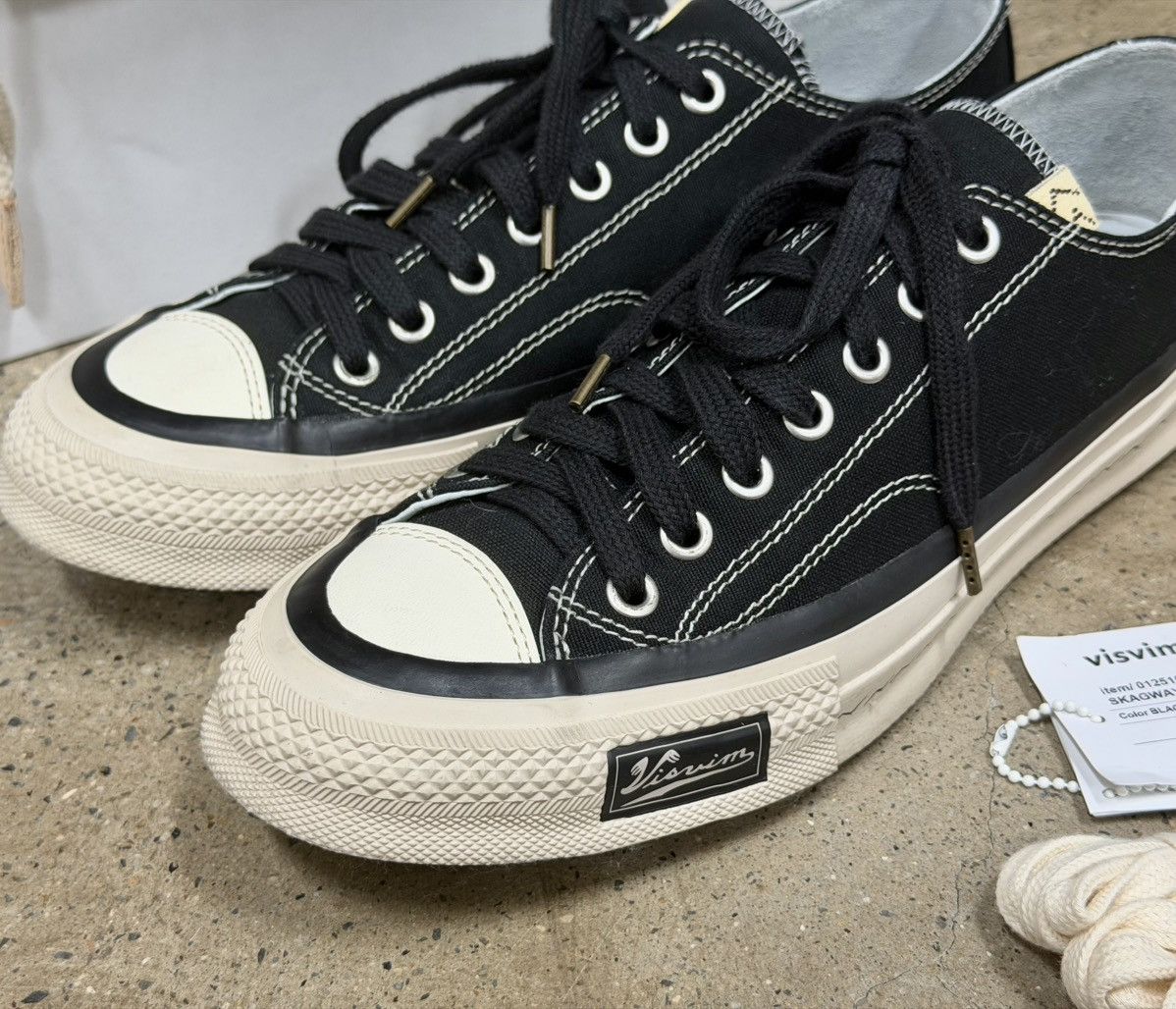 Visvim Visvim 25ss Skagway Lo M8.5 Black Size US 8.5 / EU 41-42 - 2 Thumbnail