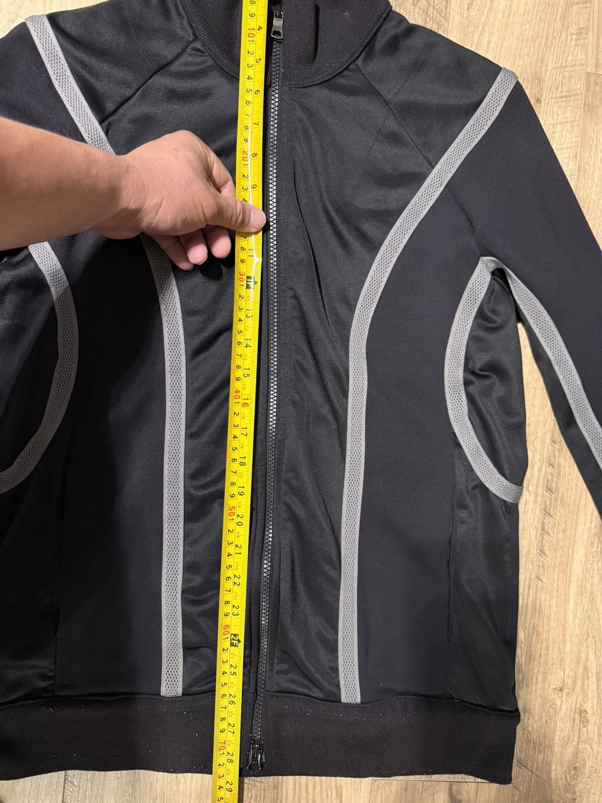 Armani Exchange Armani Exchange A|X Technical Zip Jacket Black / Grey Panel Size US M / EU 48-50 / 2 - 8 Thumbnail