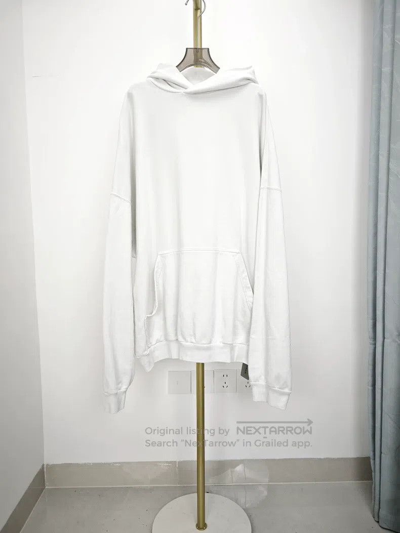 Balenciaga Balenciaga Crystal Logo Hooded Sweatshirt Size US XL / EU 56 / 4 - 1 Thumbnail