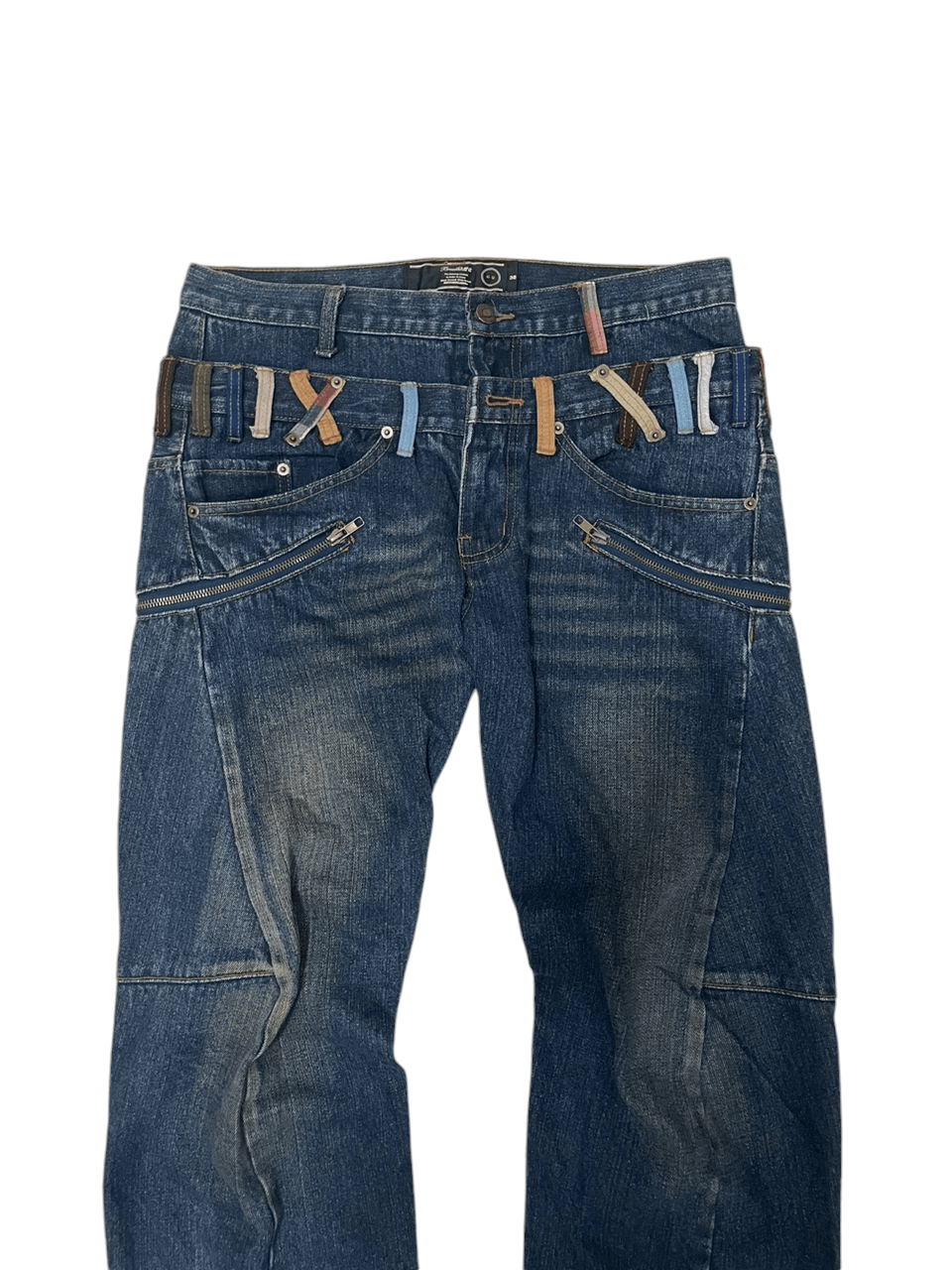 Japanese Brand 💥 BreathMint Double Waist Japanese Denim 💥 Size US 32 / EU 48 - 3 Thumbnail