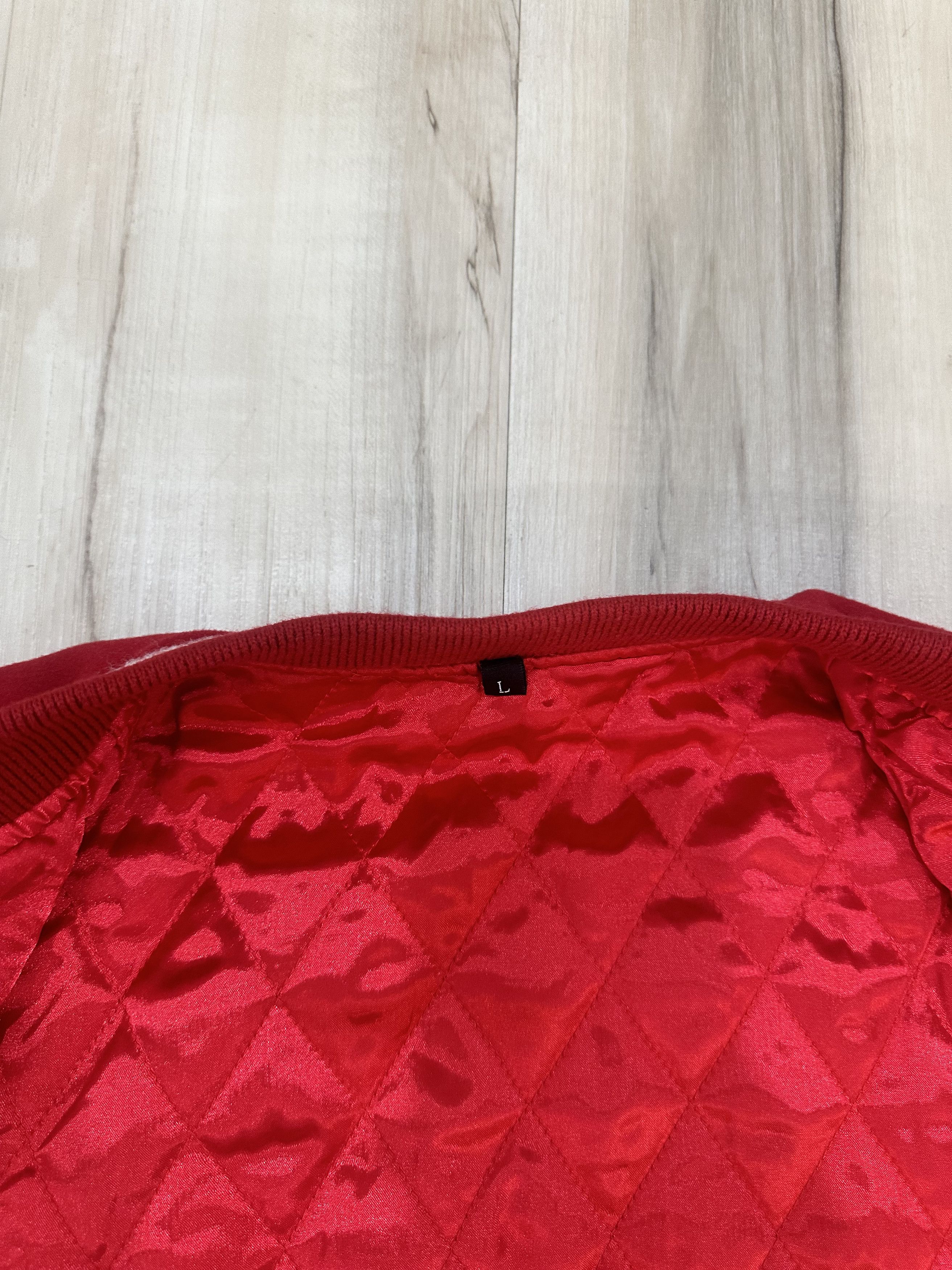 Seventh Heaven Seventh Heaven Branded Varsity Jacket Red L Size US L / EU 52-54 / 3 - 5 Thumbnail