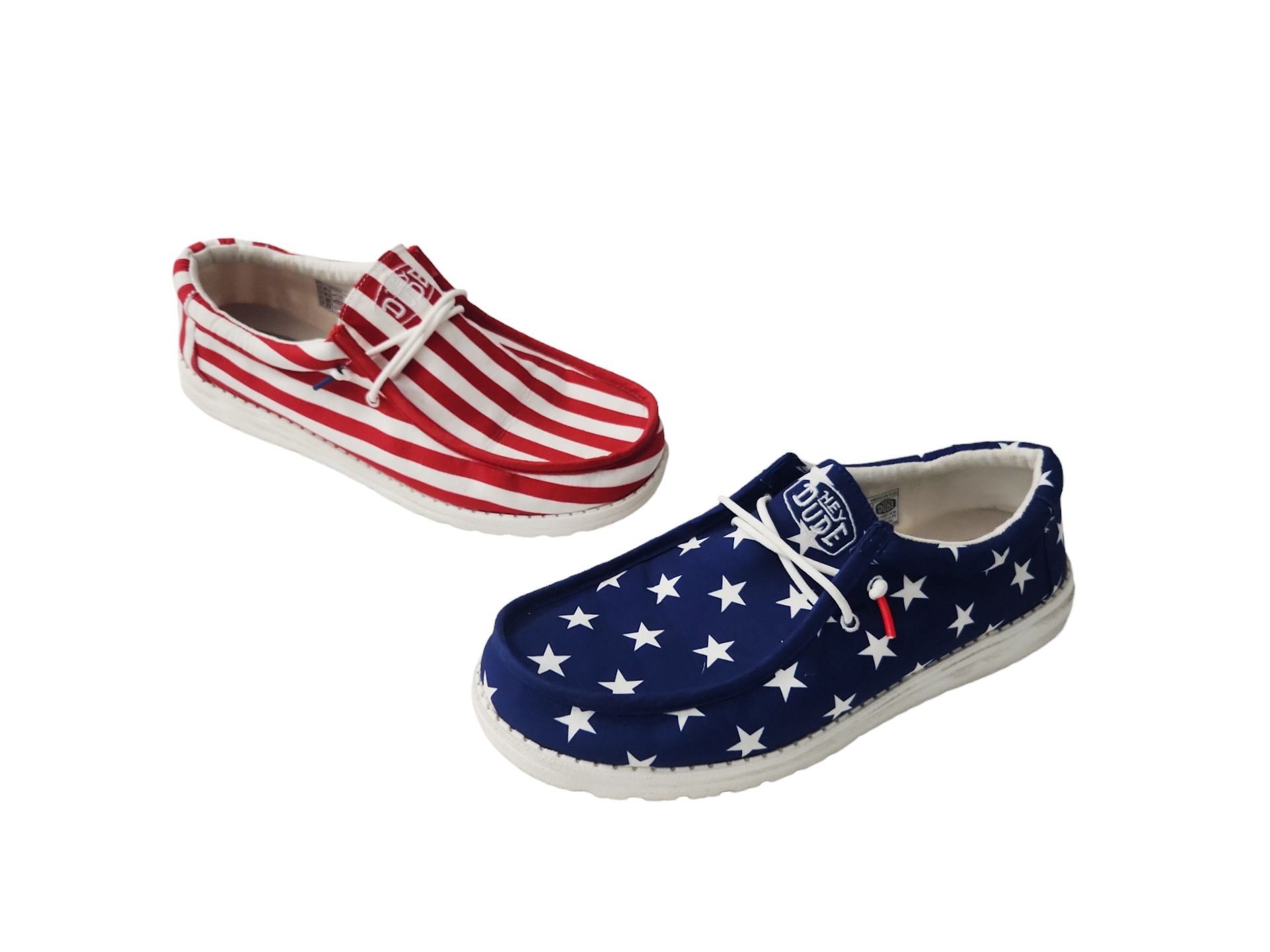 American Flag Mens Hey Dudes Size 13 Hey Dude Mens Wally Americana