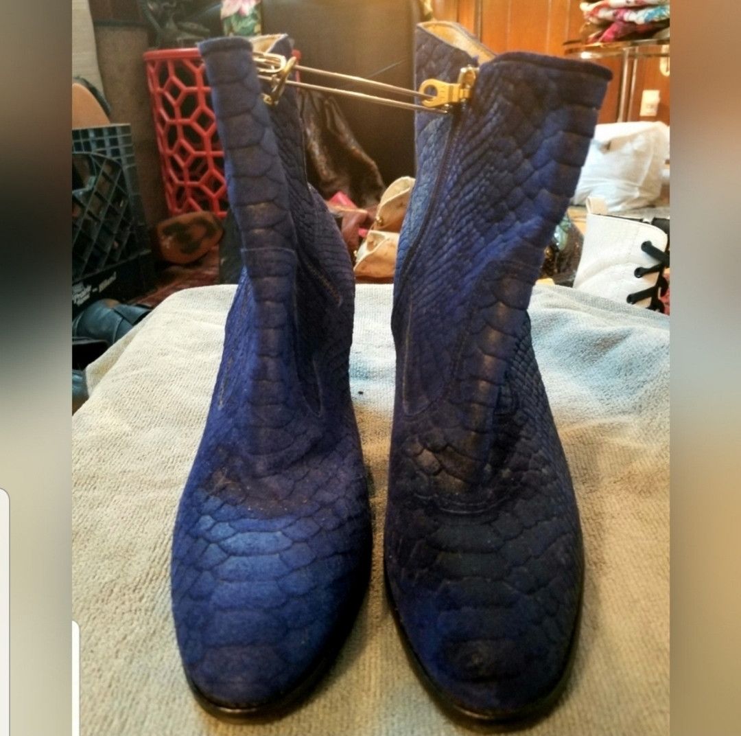Other Modern Vice blue suede shoes Size US 8.5 / IT 38.5 - 2 Thumbnail