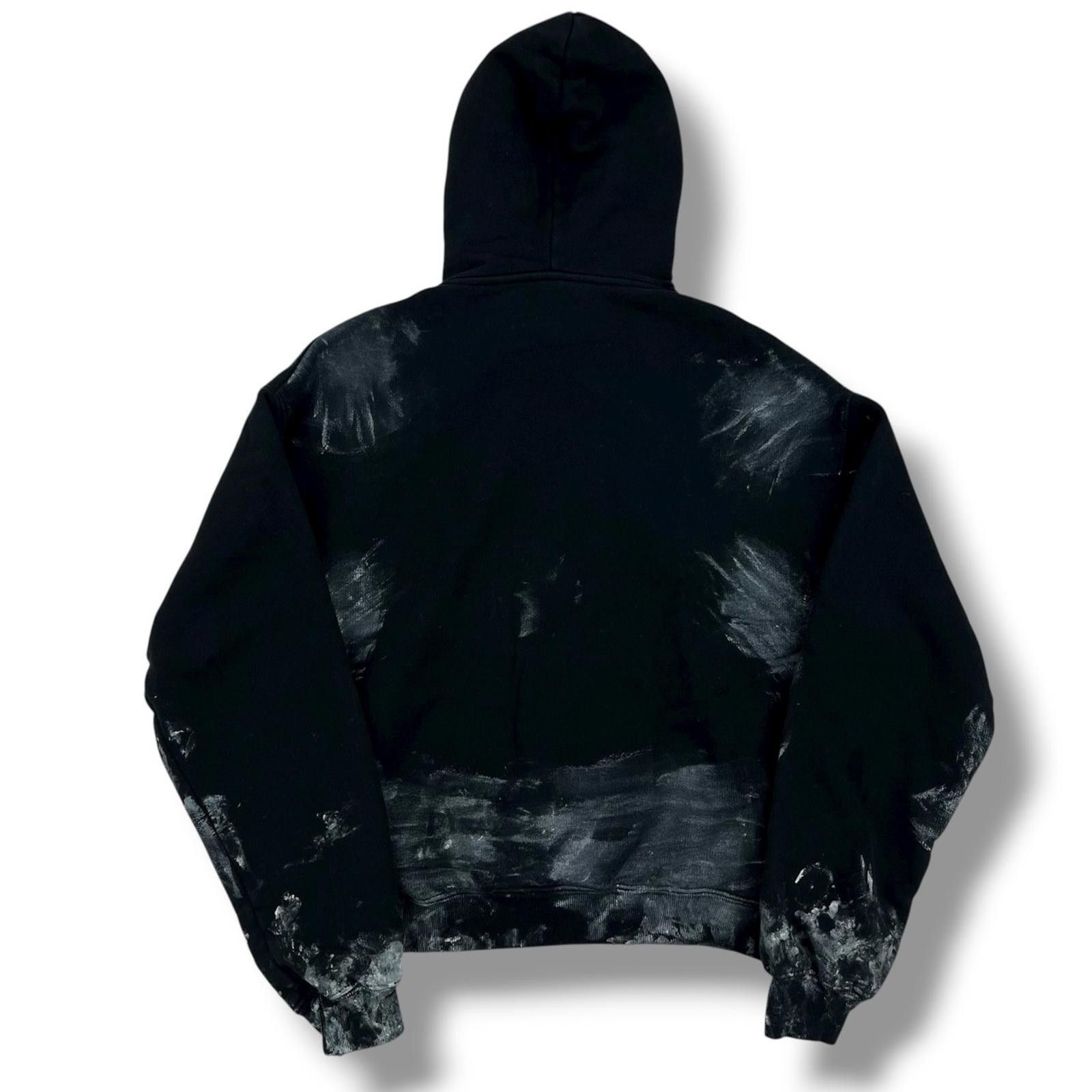 Balenciaga Balenciaga Painter Black Hoodie Size XXS / US 00 / IT 34 - 3 Thumbnail