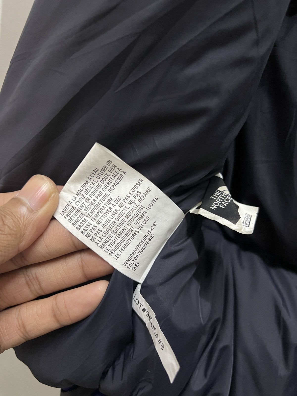 The North Face Vintage The North Face 700 Down Vest puffer blue black Size US M / EU 48-50 / 2 - 16 Thumbnail