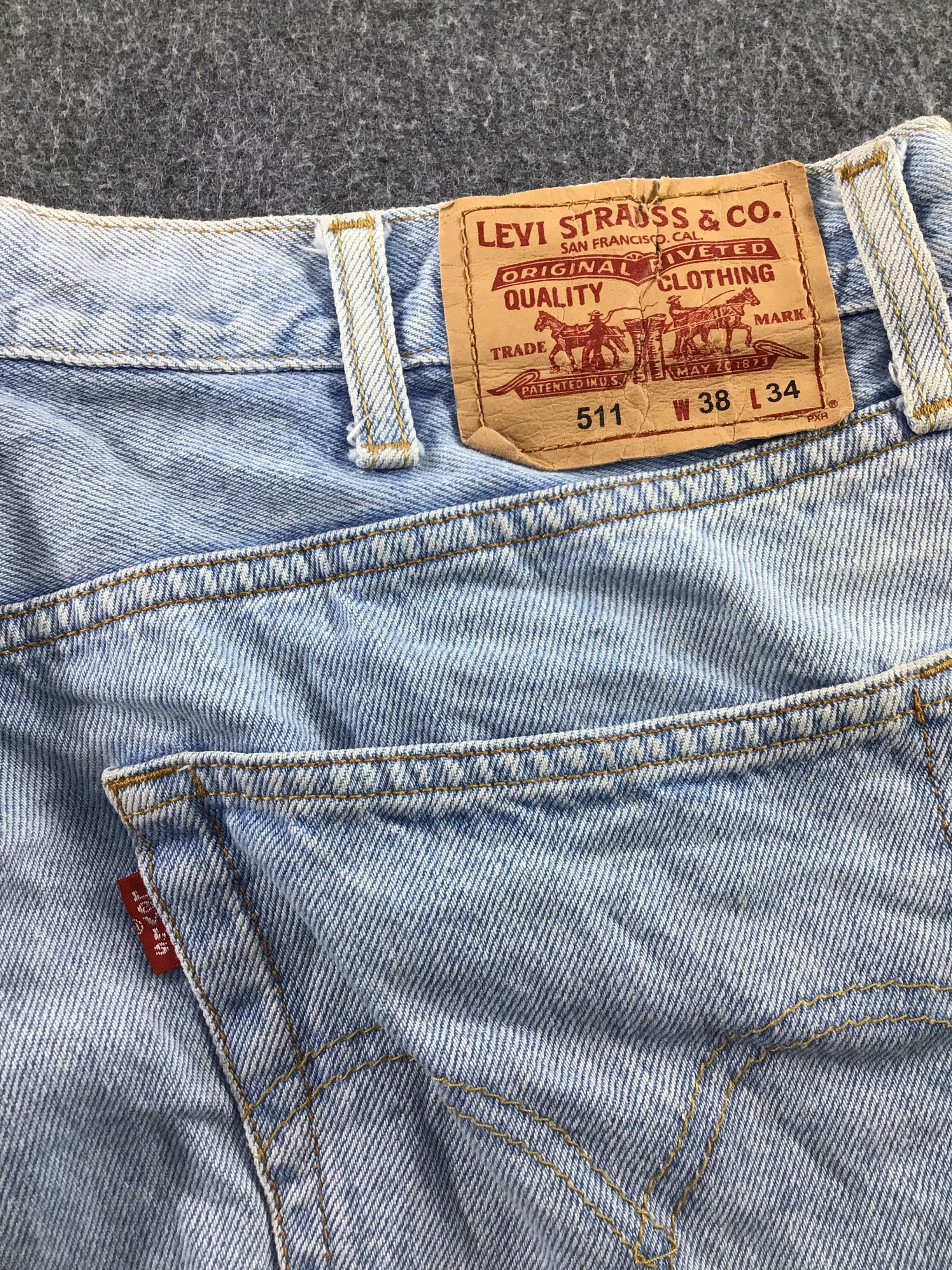 Levi's Vintage Levis 511 Jeans-J792 Size US 36 / EU 52 - 5 Thumbnail
