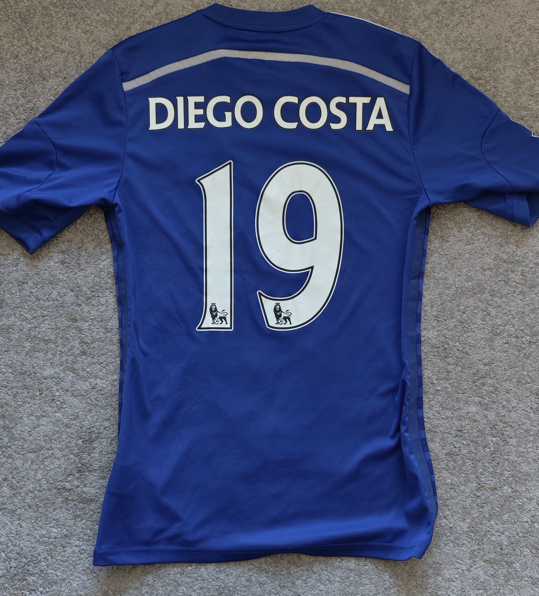 Adidas Chelsea London 2014 Diego Costa Adidas football jersey Size US S / EU 44-46 / 1 - 1 Thumbnail