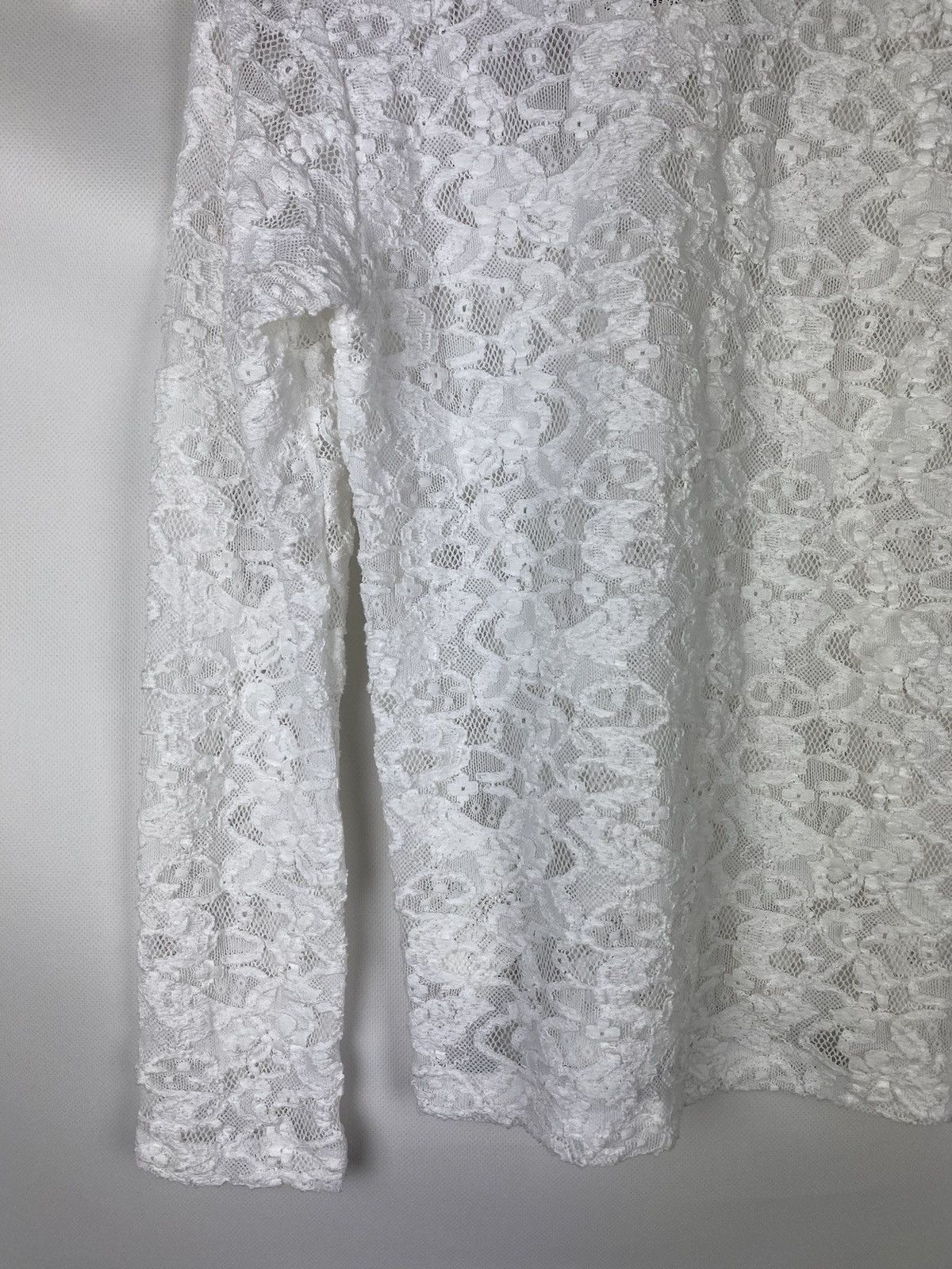 Comme des Garcons BNWT! Junya Watanabe Comme Des Garçons lace tunic blouse Size S / US 4 / IT 40 - 23 Thumbnail