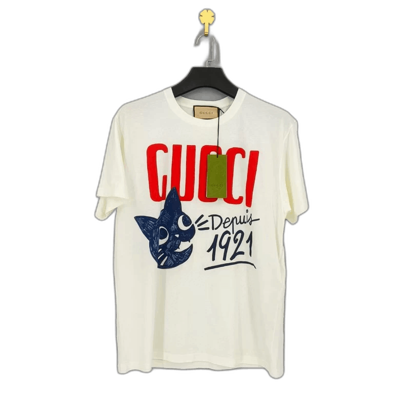 Gucci gucci cartoon logo printed t-shirt for women-2507 Size US S / EU 44-46 / 1 - 1 Thumbnail