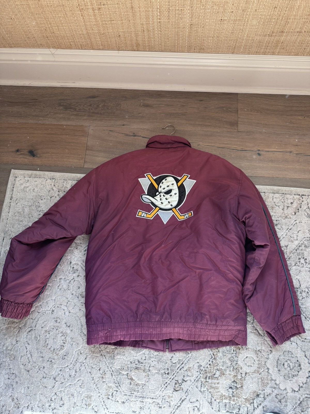 Logo Athletic Vintage Logo Athletic Mighty Ducks Puffer Jacket Size US M / EU 48-50 / 2 - 2 Thumbnail