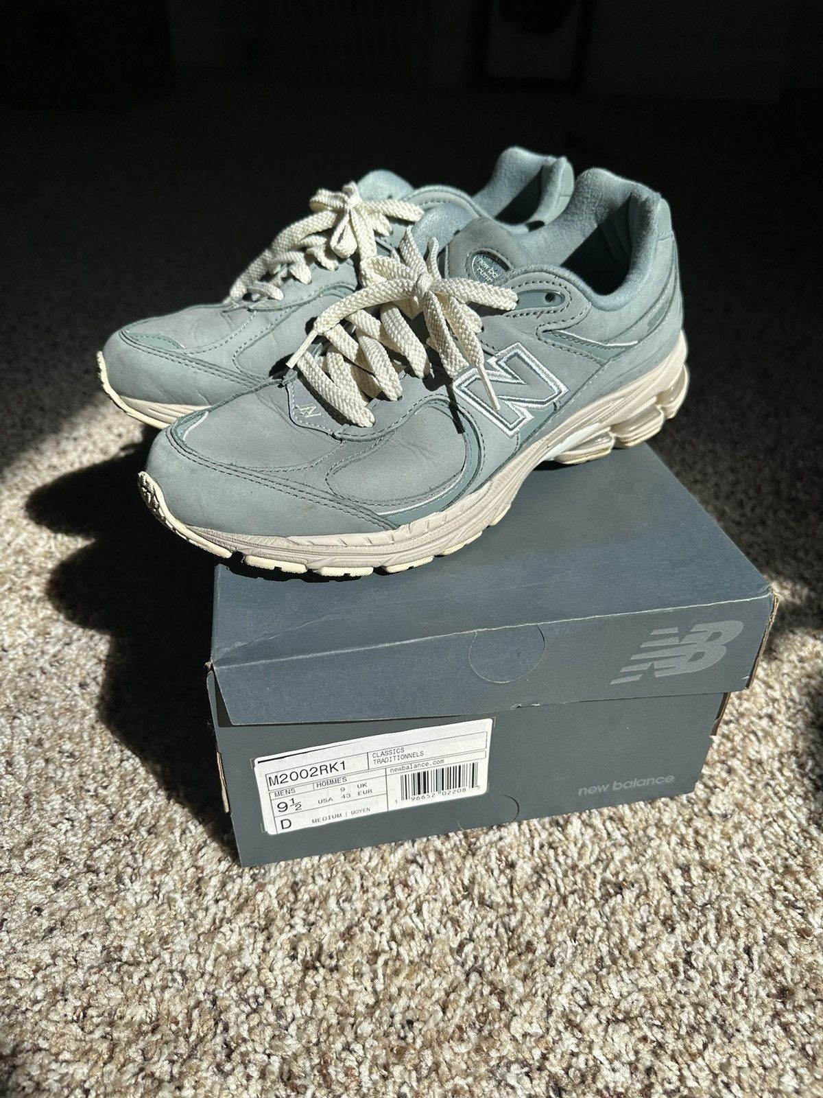Kith × New Balance × Ronnie Fieg Kith New Balance 2002R Pistachio Size US 9.5 / EU 42-43 - 1 Thumbnail