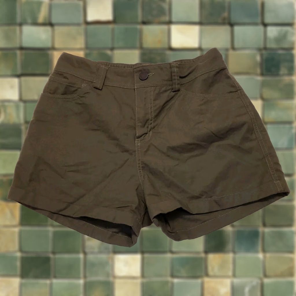 Outdoor Research Outdoor Research OR Womens Sz Sm Canvas Camp Shorts Dark Green 3" Inseam Size 28" / US 6 / IT 42 - 1 Thumbnail