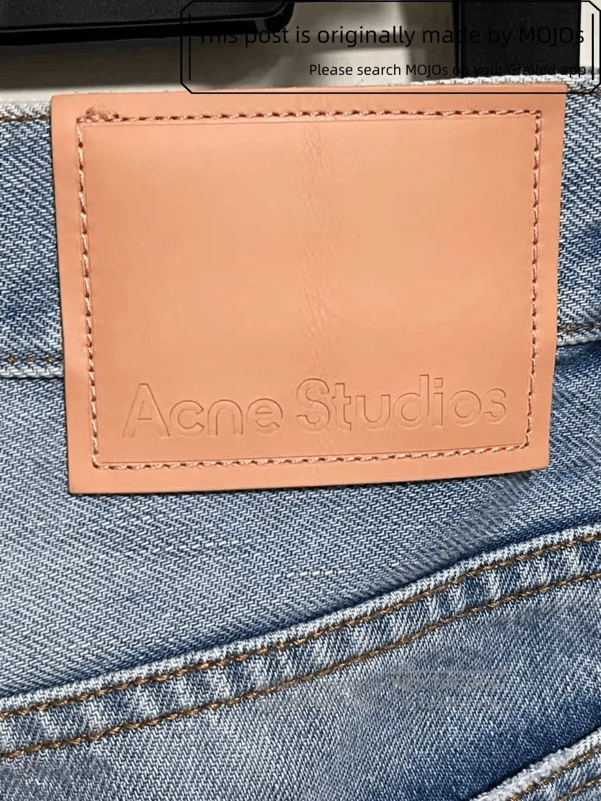 Acne Studios W31L30 Acne Studios 2021M Heavy Washed Fading Denim. Size US 31 - 6 Thumbnail