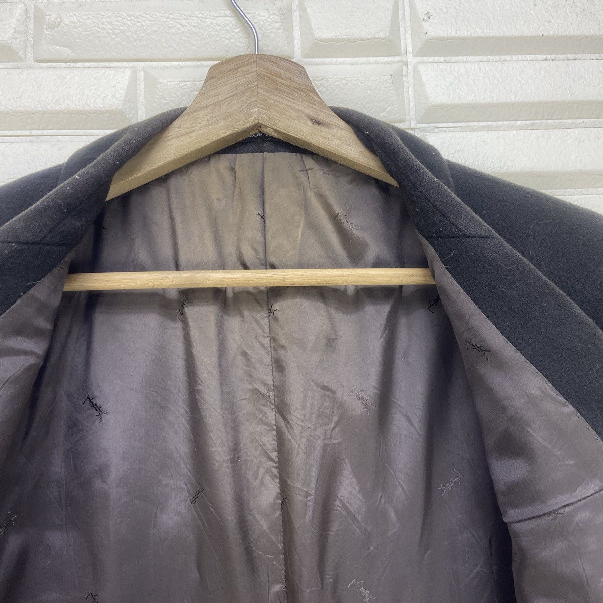 Yves Saint Laurent Vintage Yves Saint Laurent Made in France Blazer Coat Size 40R - 15 Thumbnail