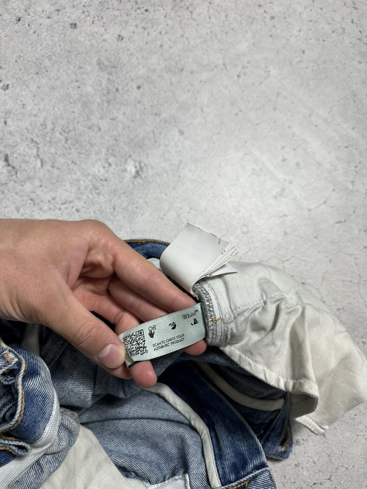 Off-White Off-White Luxury Denim Jeans Size 33 Size US 33 - 13 Thumbnail