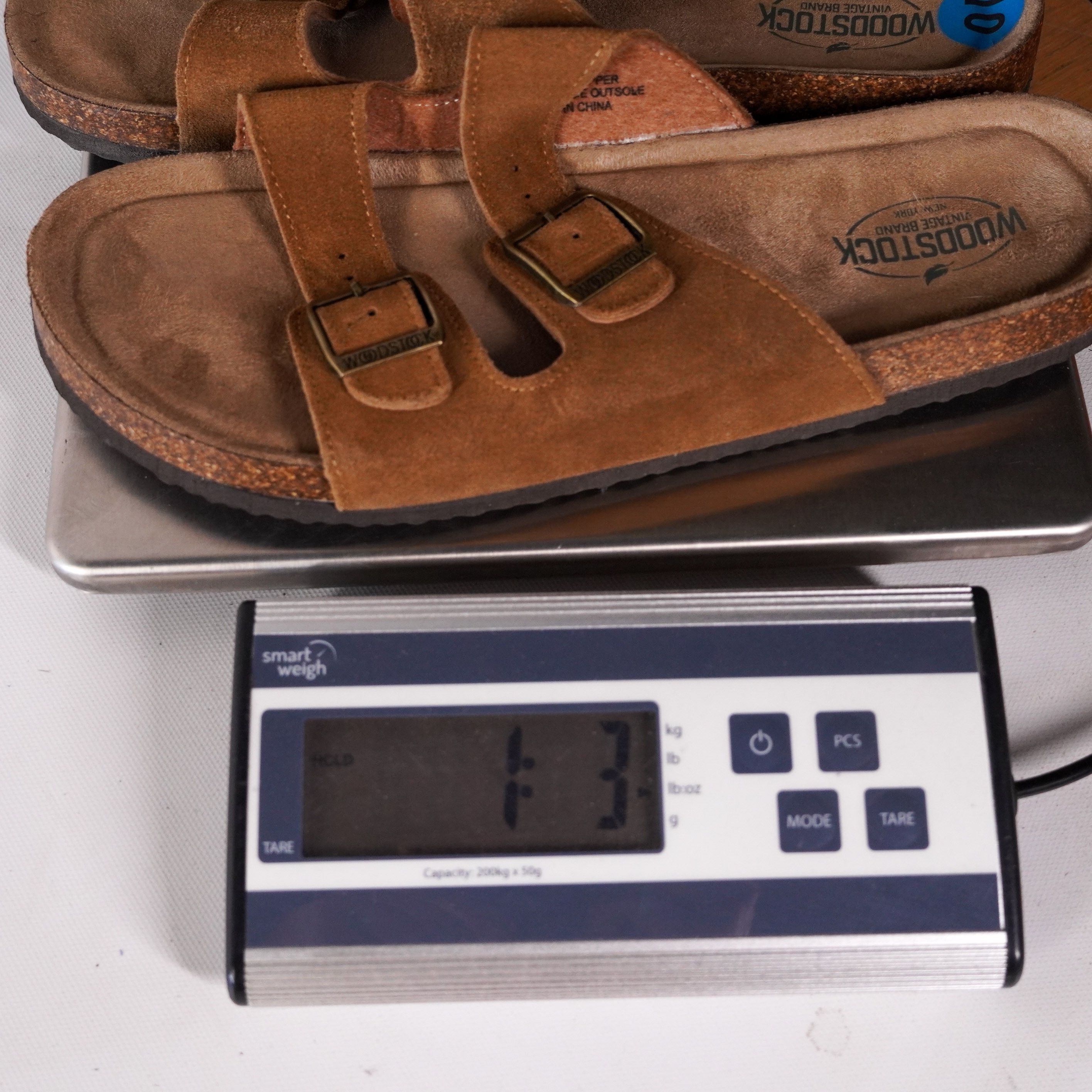 Other Woodstock Strap Buckle Beach Sandals Slides Shoes Men 10 Tan Size US 10 / EU 43 - 9 Thumbnail