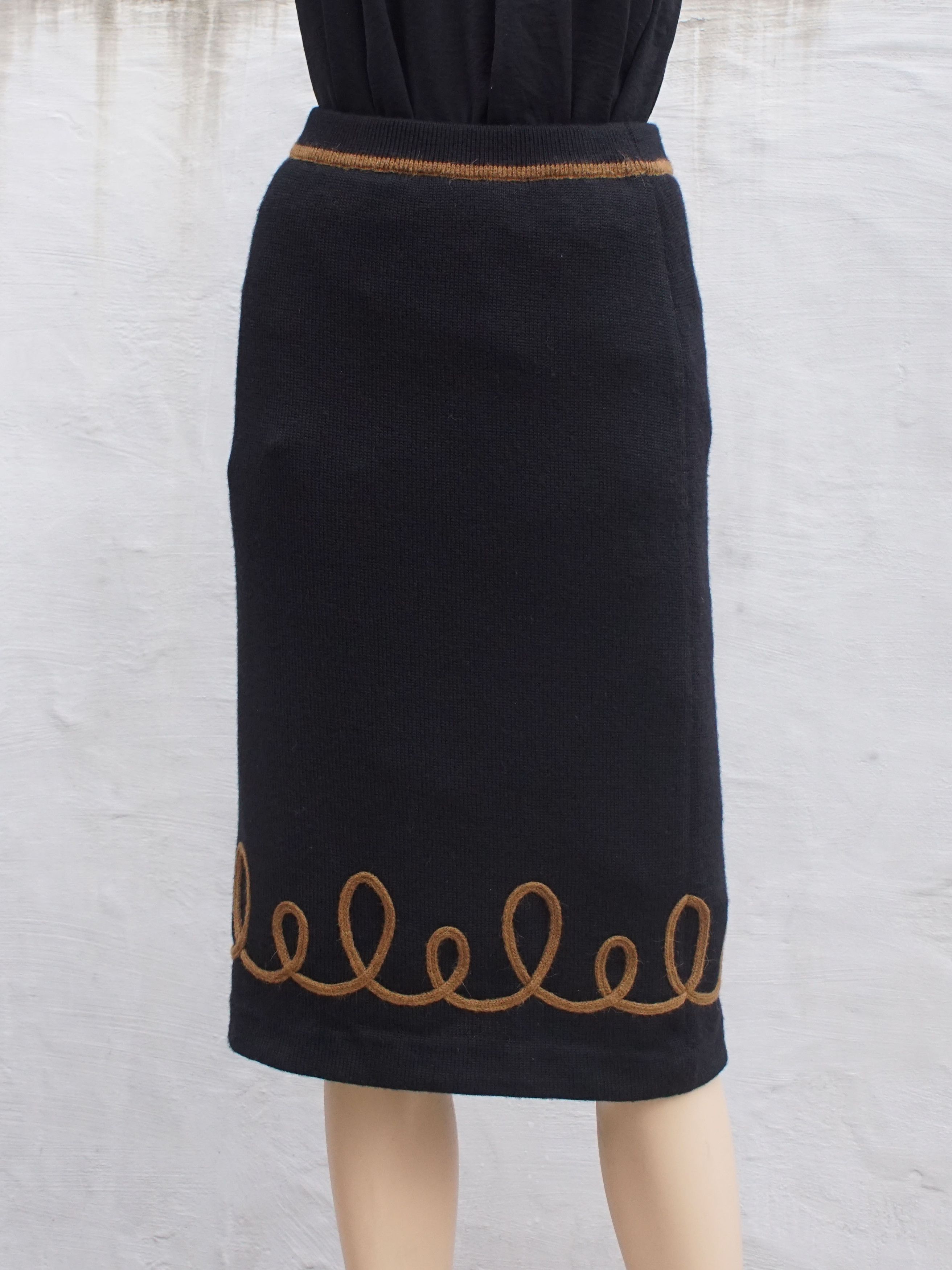 *NoTariff 90s Balenciaga Knit Skirt