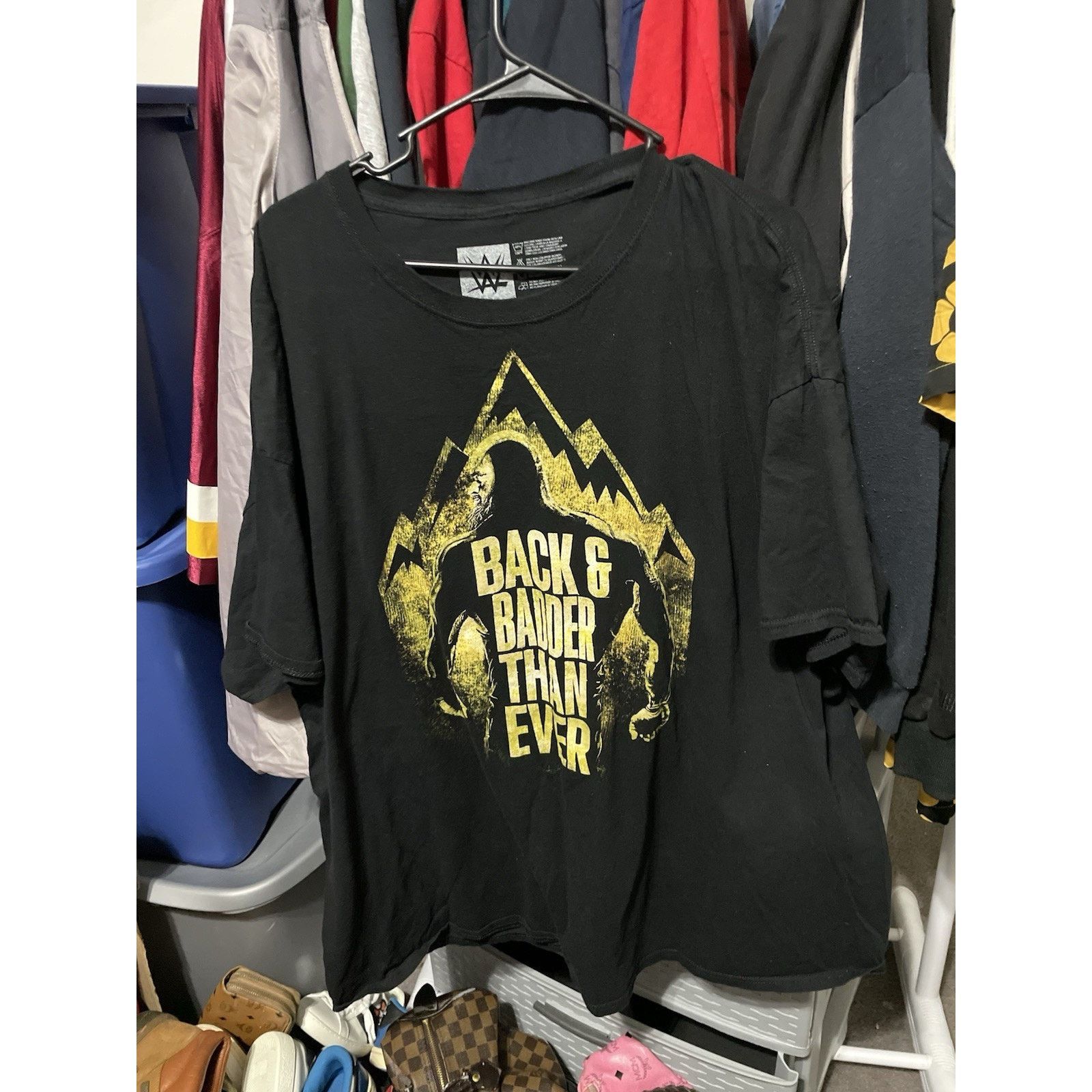 WWE Size 3XL- WWE Braun Strowman Back Badder Than Ever T Shirt Size US XXL / EU 58 / 5 - 1 Thumbnail