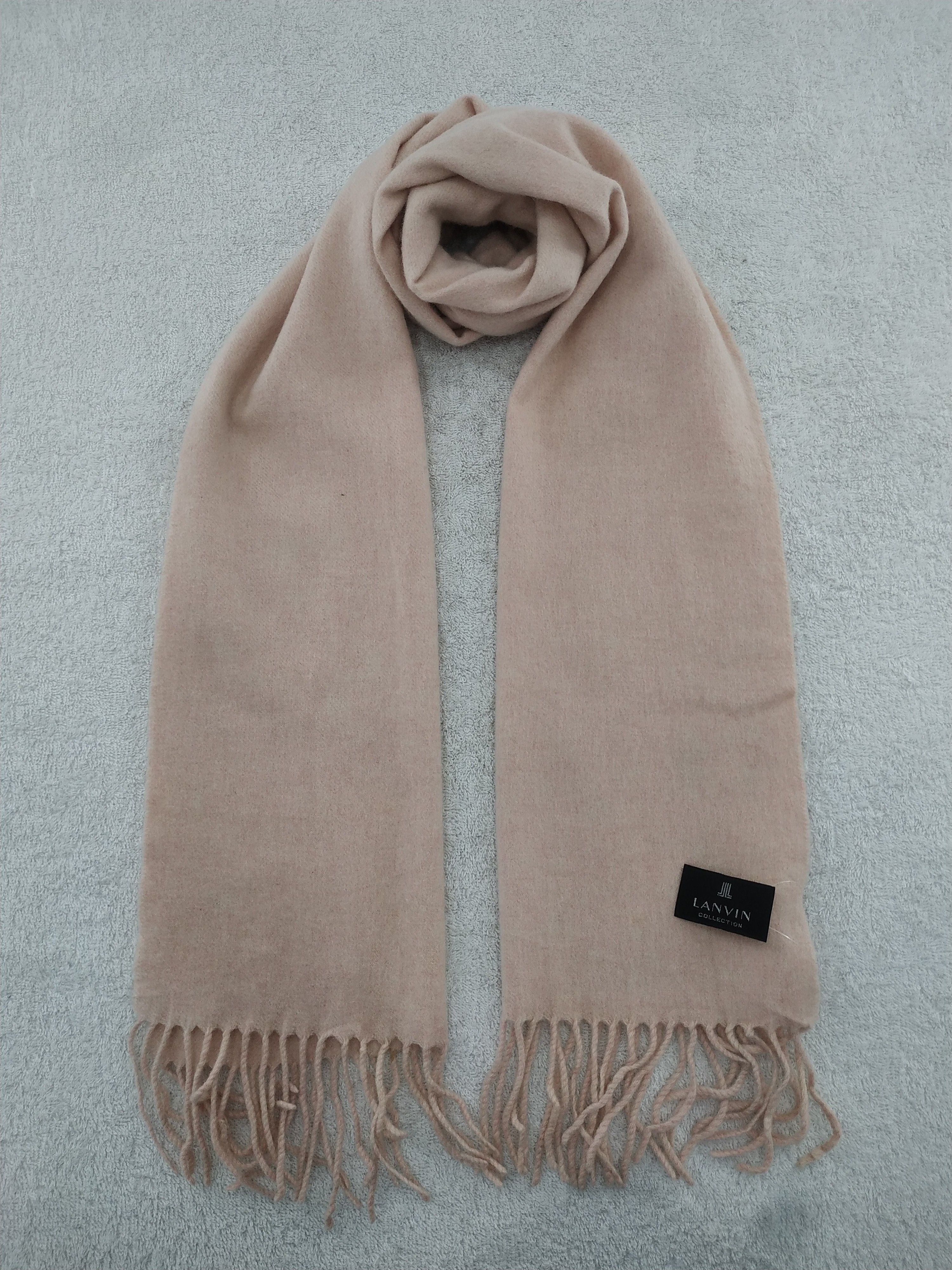 Lanvin × Vintage Lanvin Scarf / Muffler / Neckwear - WW788 Size ONE SIZE - 1 Thumbnail