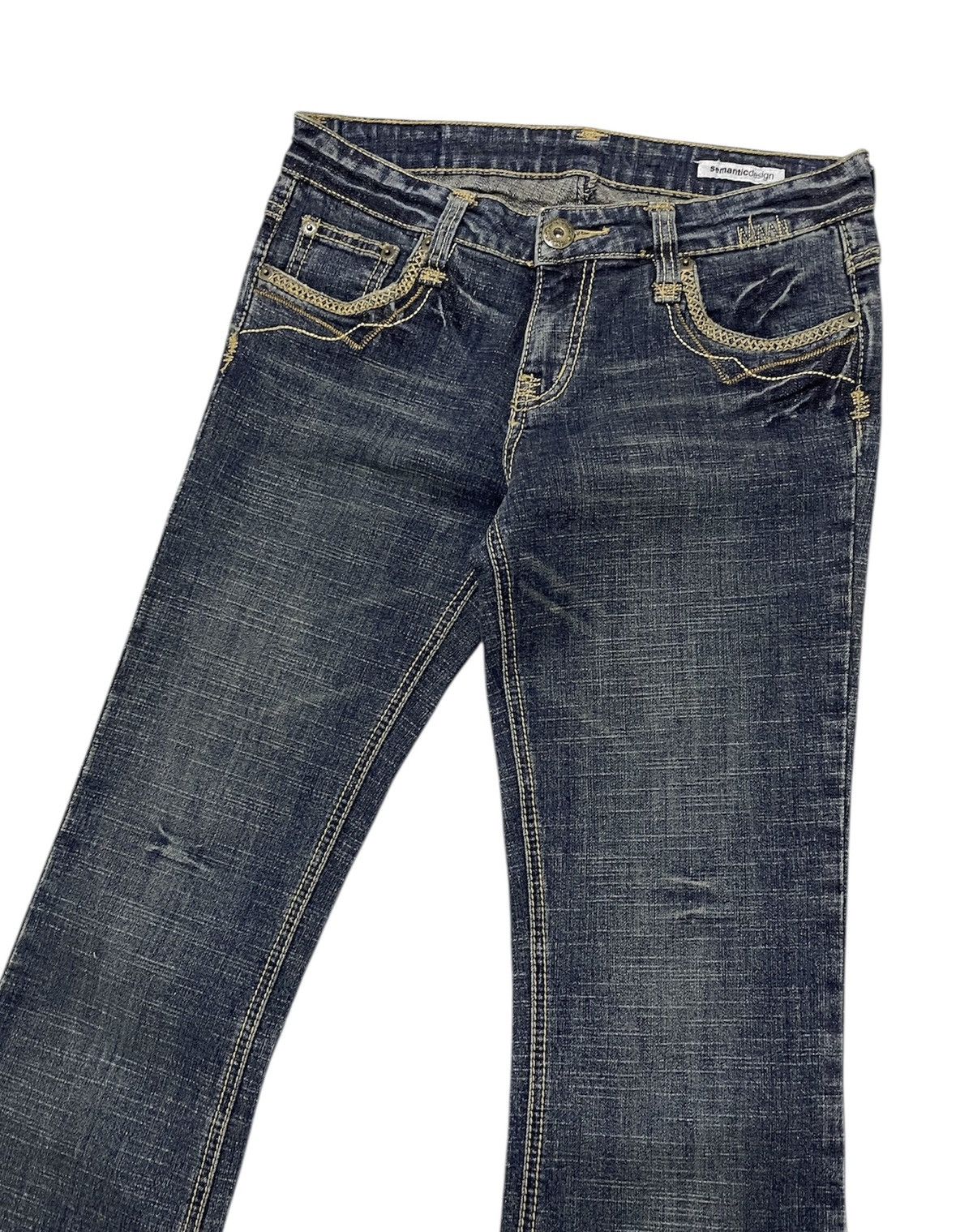 Hysteric Glamour SemanticDesign Japan Flare Jeans Size US 29 - 4 Thumbnail