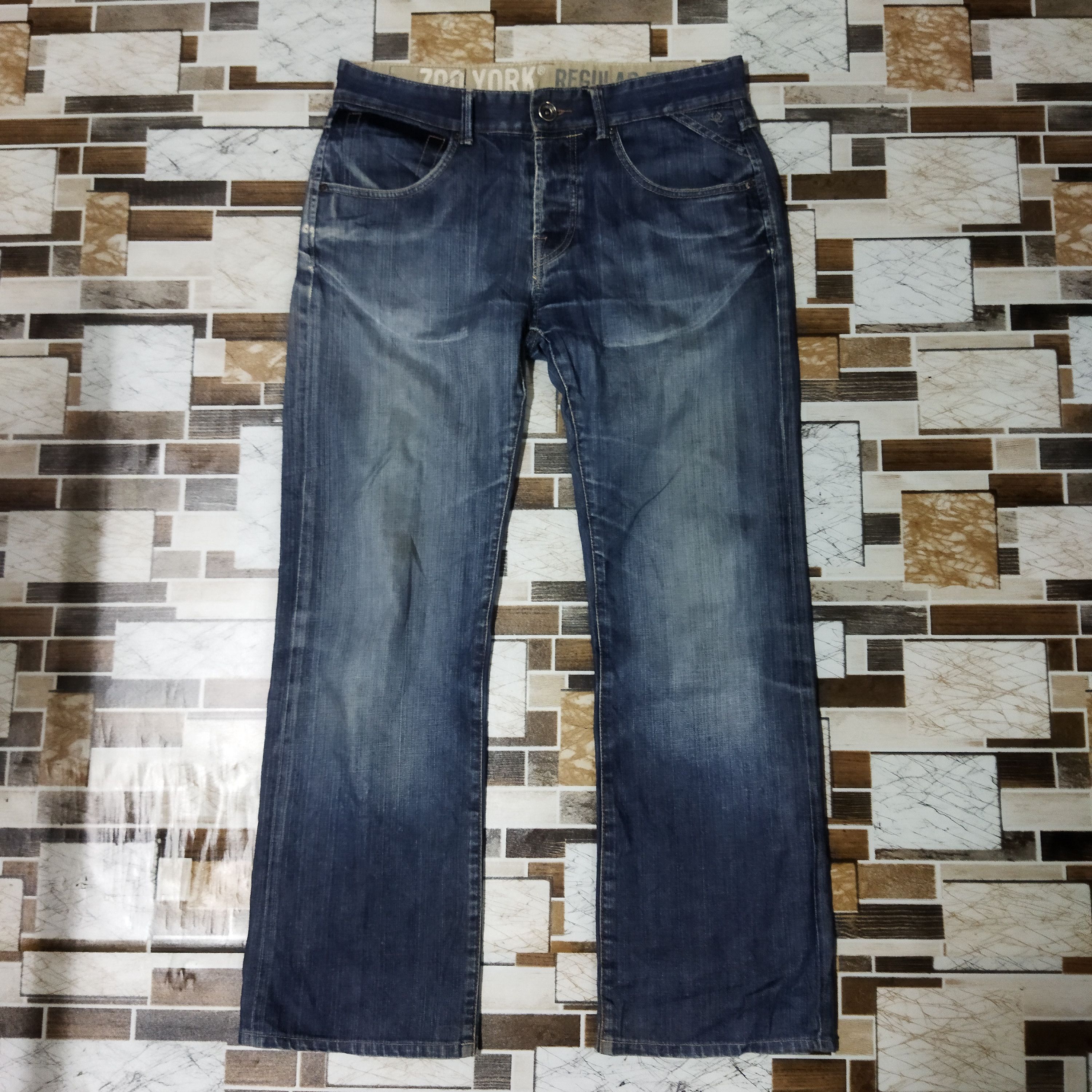 Vintage × Zoo York VINTAGE ZOO YORK BLUE JEANS PANTS Size US 33 - 1 Thumbnail