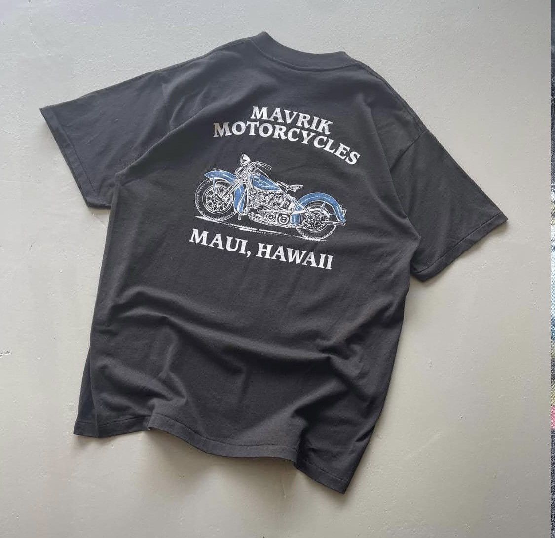 Harley Davidson RARE 1993 3D EMBLEM EASYRIDERS DEADSTOCK TSHIRT Size US XL / EU 56 / 4 - 2 Thumbnail
