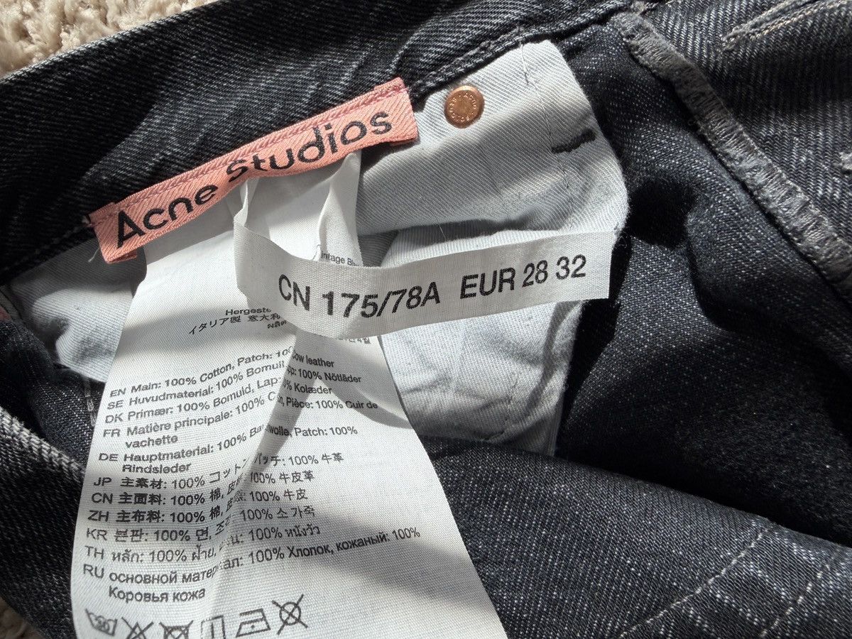 Acne Studios Acne Studios 1991 Toj Vintage Black Jeans // 28x30 Size US 28 / EU 44 - 5 Thumbnail