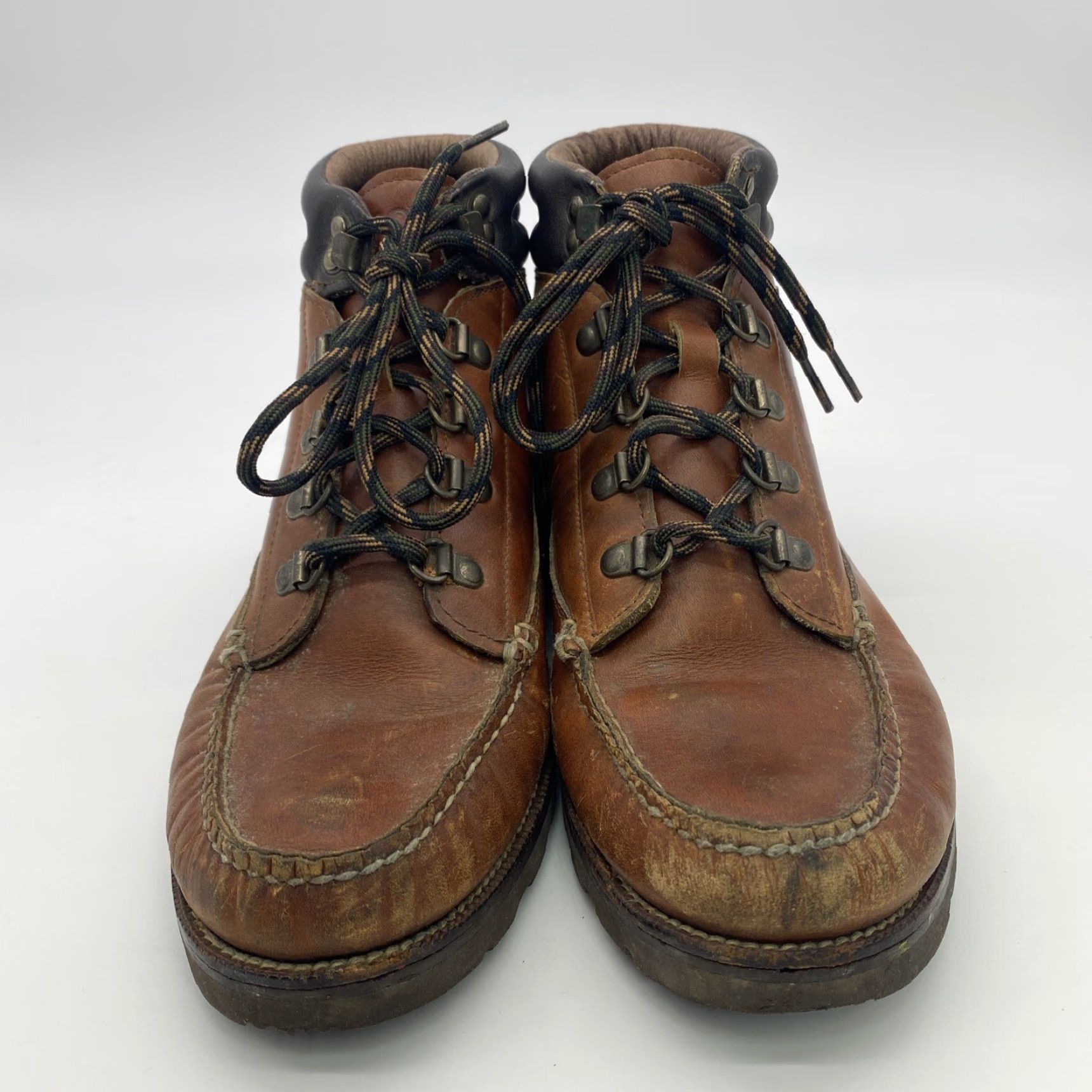 Vintage VINTAGE H.H. Brown Women's Leather Hiking Chukka Boots Waterproof Gore-Tex Size 7.5 Fall Winter Outdoor Size US 7.5 / IT 37.5 - 2 Thumbnail