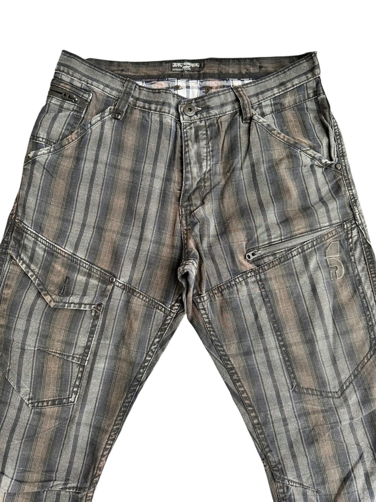Japanese Brand ⚡️⚡️Japanese Brand Celio All Over Stripe Pants Size US 32 / EU 48 - 9 Thumbnail