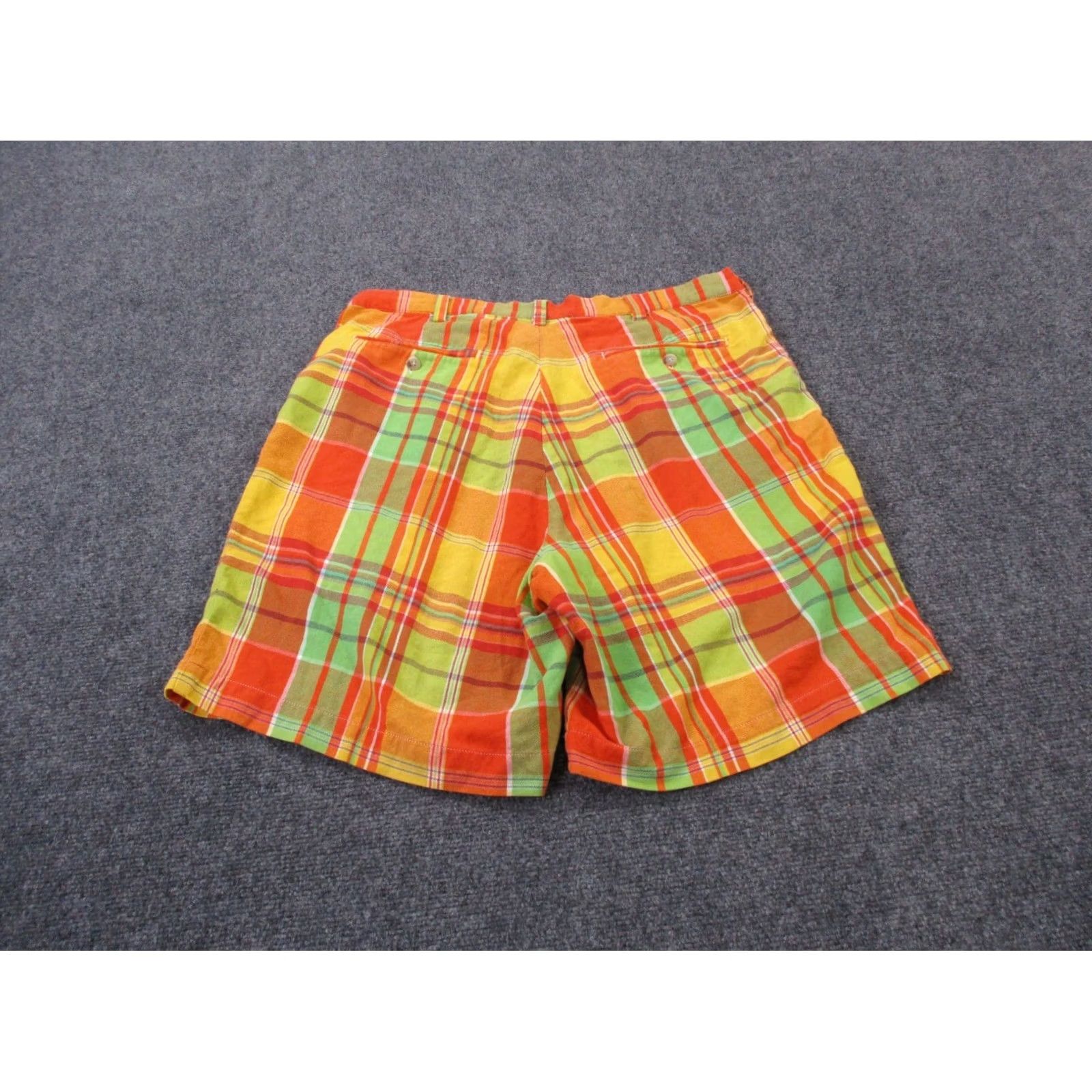 Polo Ralph Lauren Polo Ralph Lauren Shorts Men 35 Colorful Plaid Bermuda Classic Beach Preppy 90s Mens Size US S / EU 44-46 / 1 - 7 Thumbnail