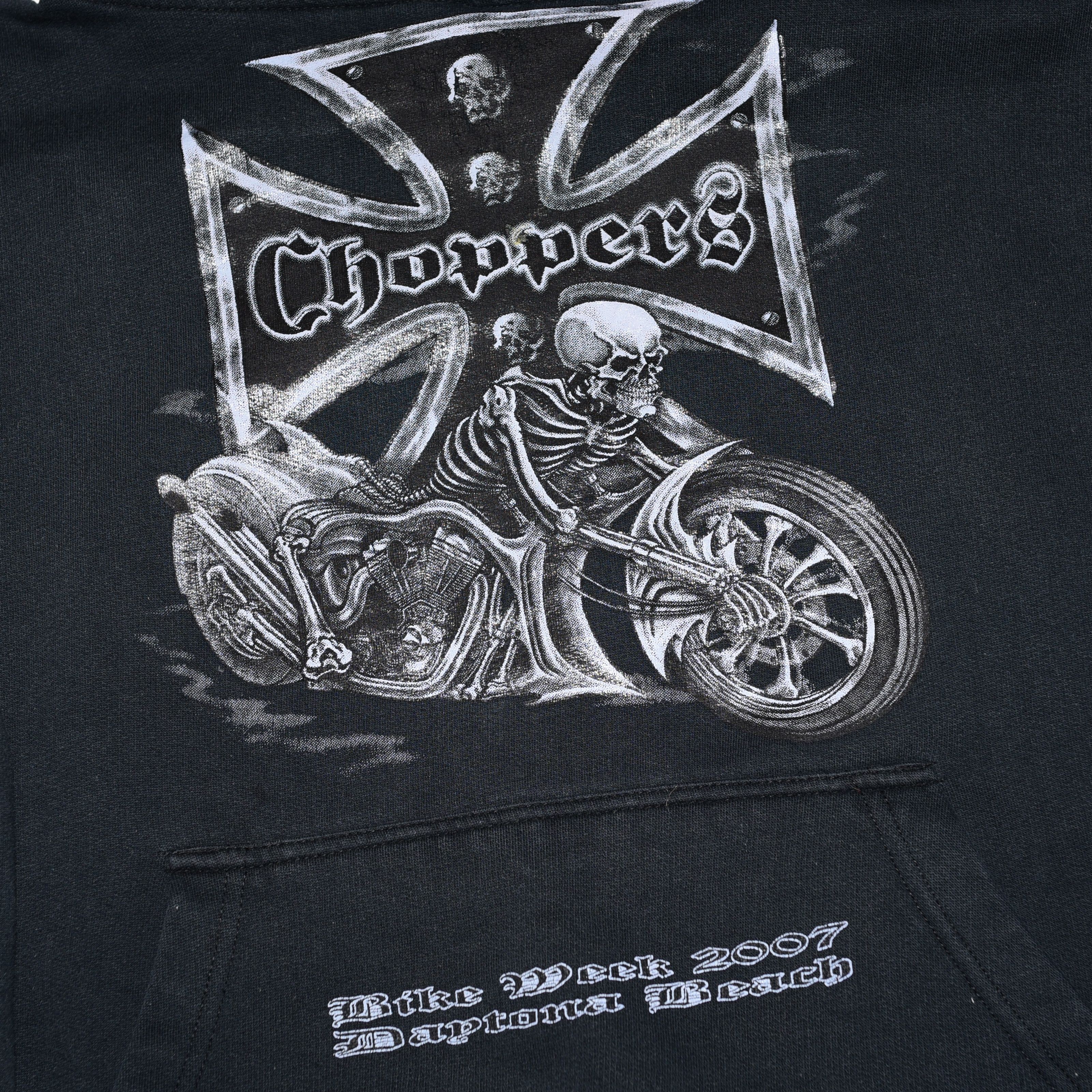 Vintage Vintage Daytona Bike Week 07' Biker Hoodie Size US XL / EU 56 / 4 - 4 Thumbnail