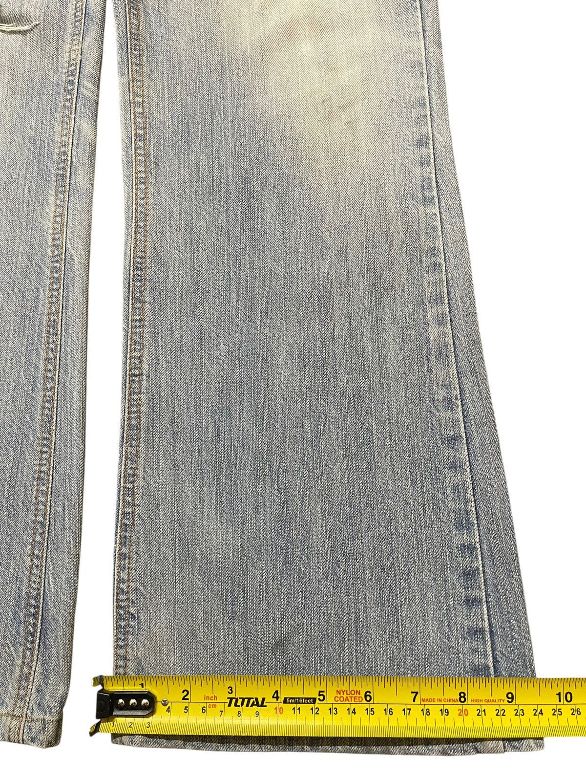 Edwin Edwin XV Exclusive Vintage Light Wash Distress Wide Leg Jean Size US 32 / EU 48 - 17 Thumbnail