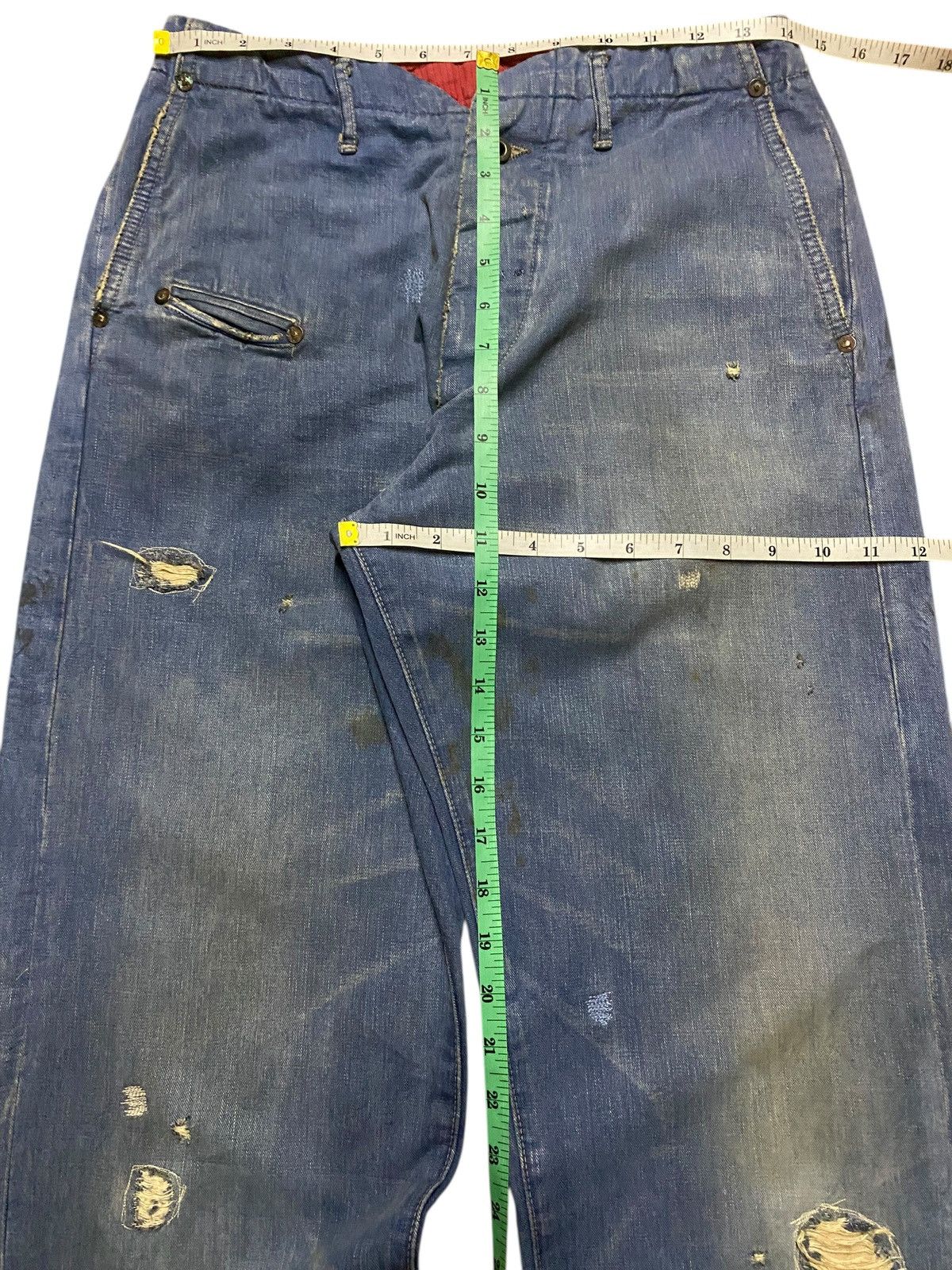 Kapital Vintage Kapital Kountry Redux Workwear Buckle Back Size US 28 / EU 44 - 19 Thumbnail