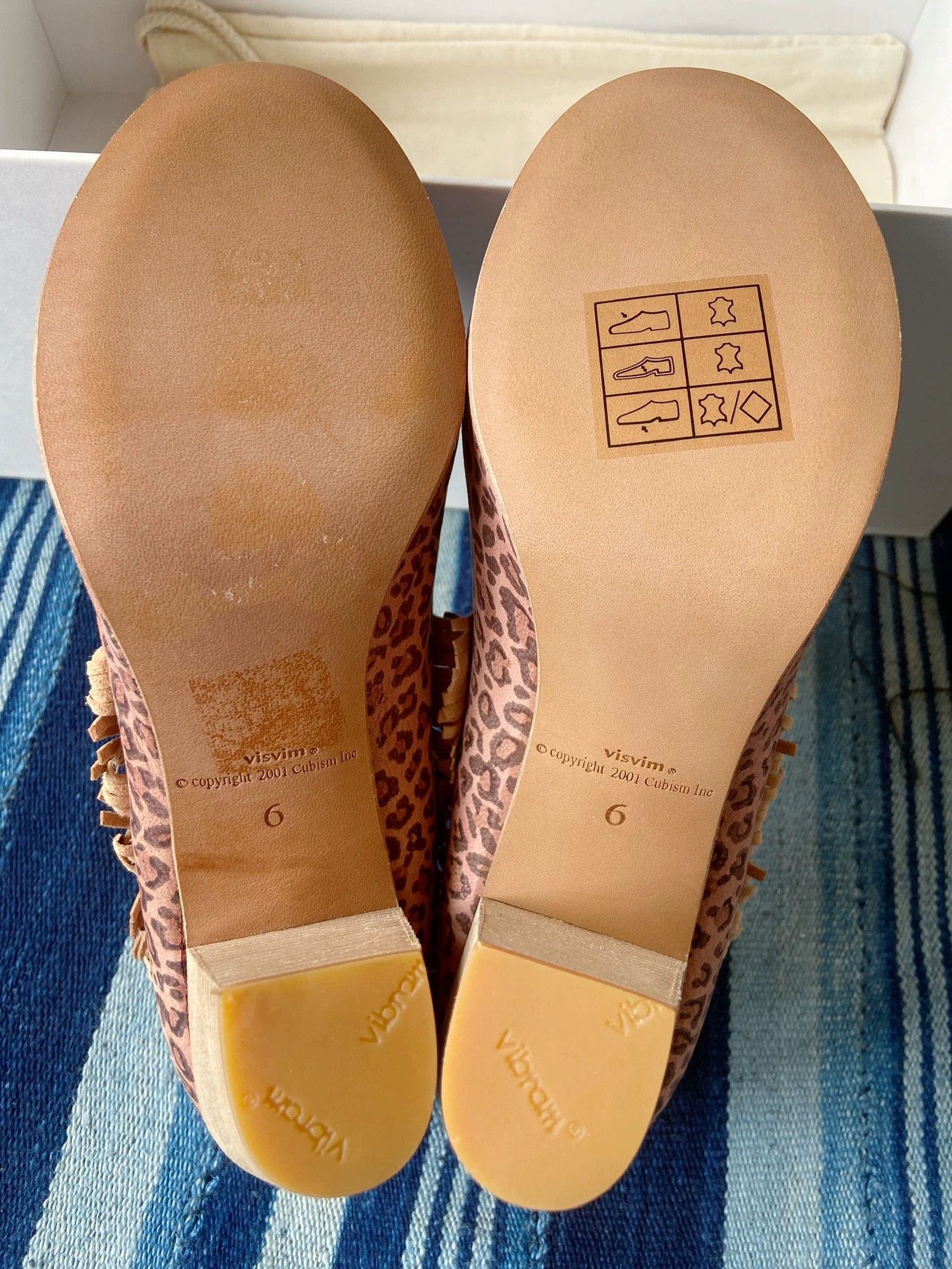 Visvim VISVIM 17SS SITKA PUMPS FOLK LEOPARD women's W6/36-37 Size US 6.5 / IT 36.5 - 4 Thumbnail