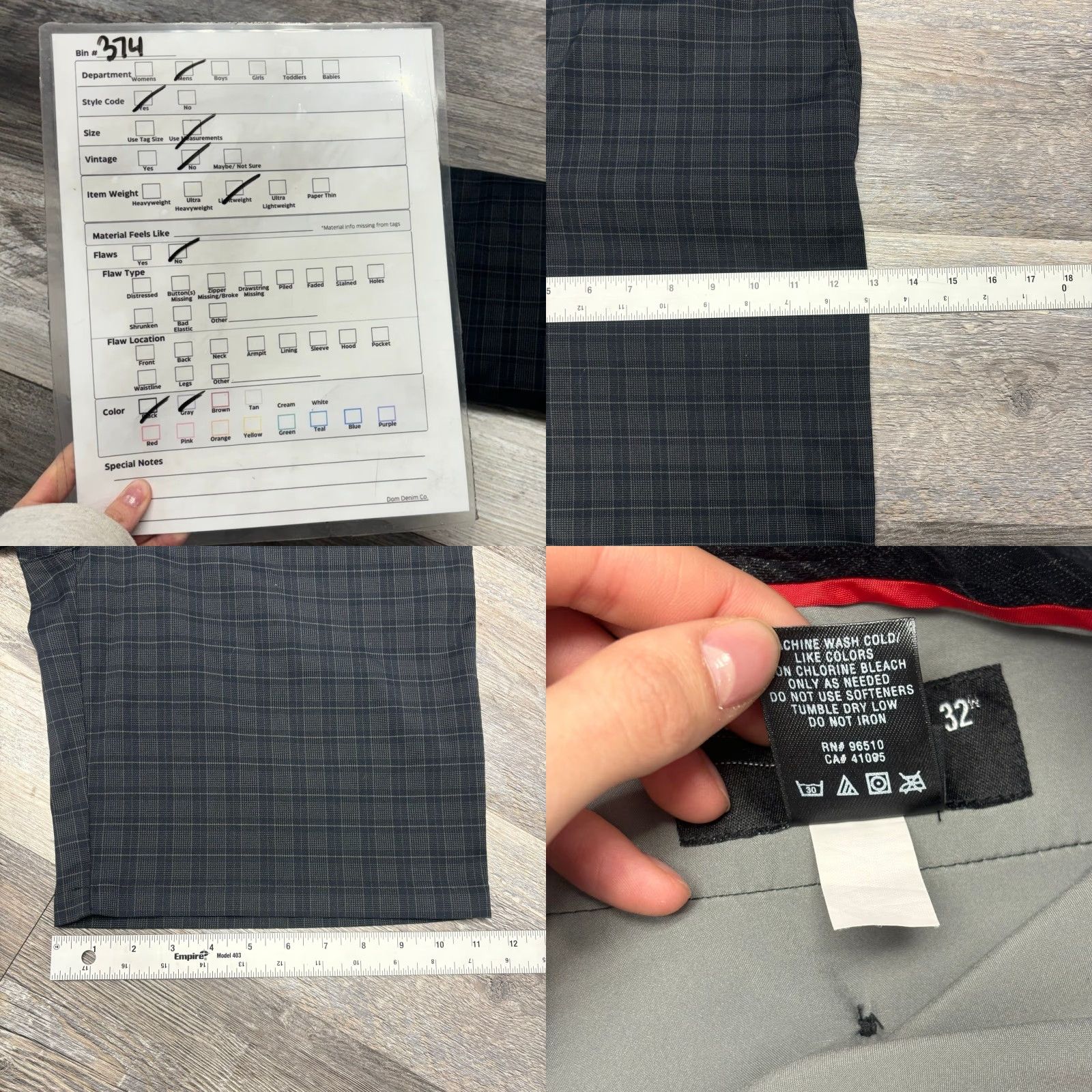 Under Armour Under Armour Shorts Gray Plaid Mens 32 Contoured Back Waist Stretch Chino Golf Shorts Size US 32 / EU 48 - 8 Thumbnail