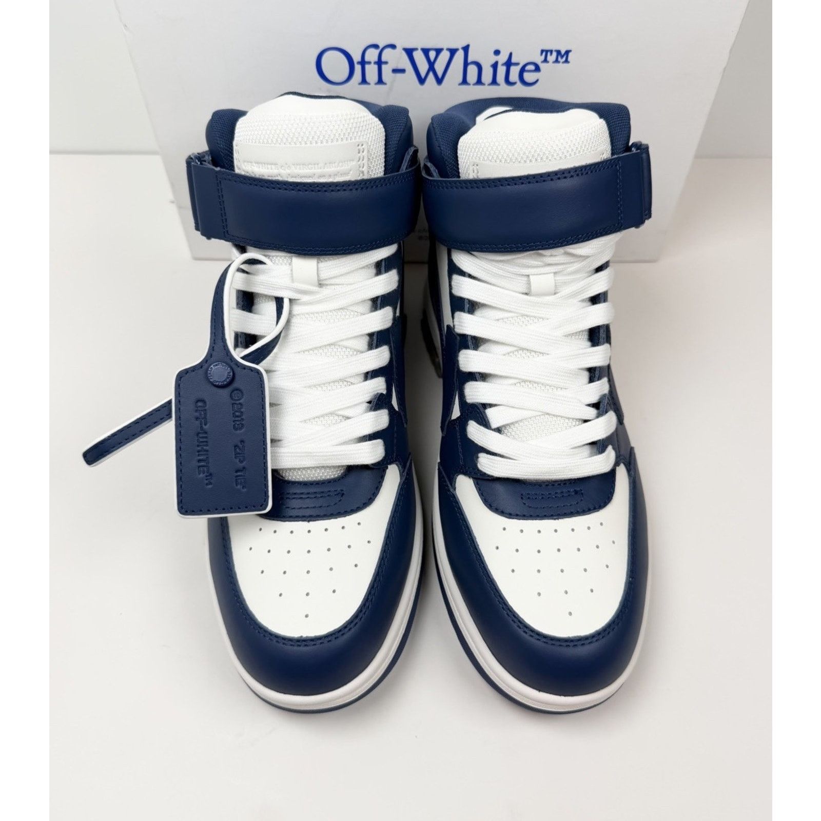 Off-White Size 41EU/8US- Off-White Out Of Office Mid Blue NEW Size US 8 / EU 41 - 3 Thumbnail