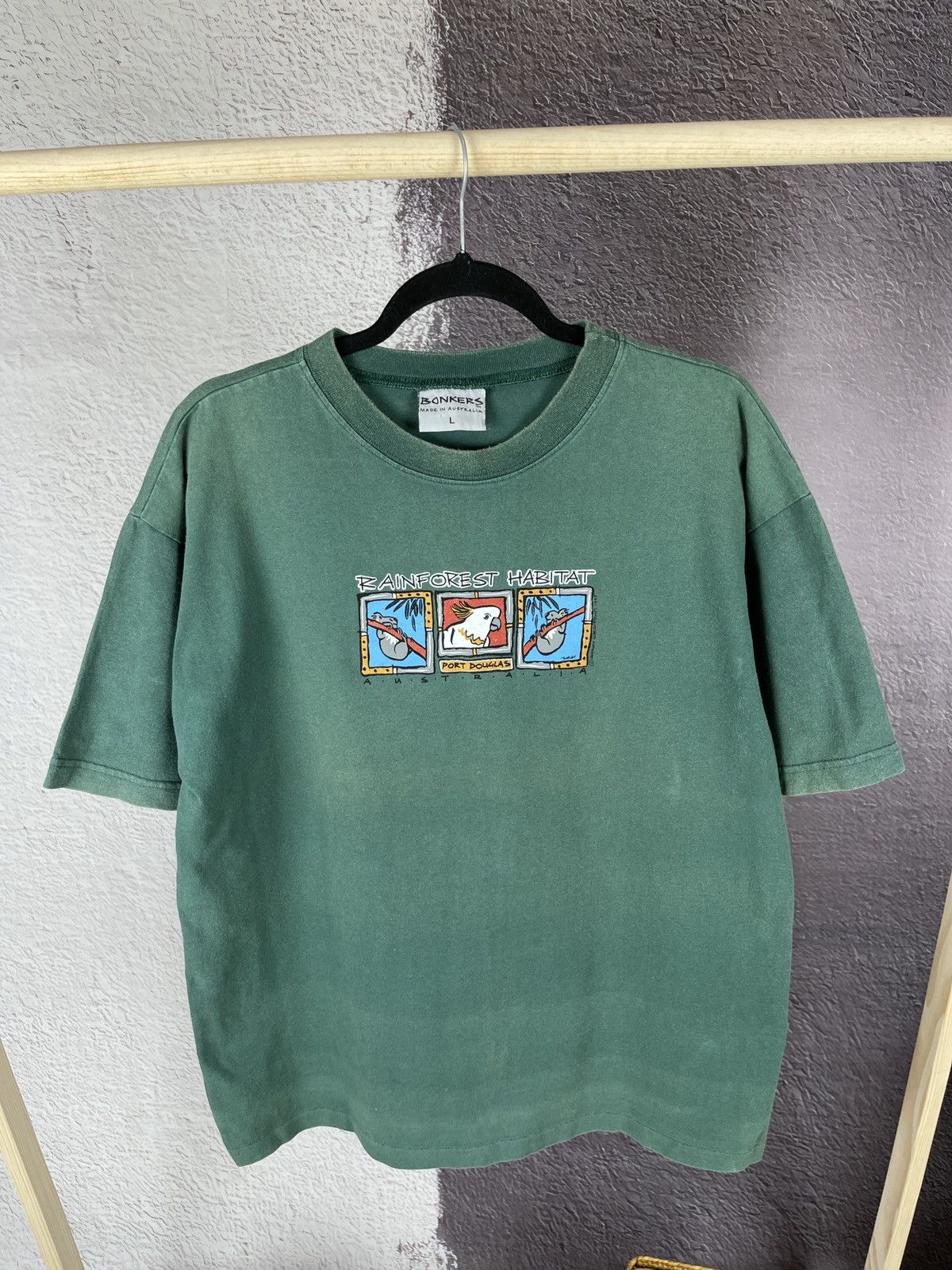 Vintage Bonkers made in Australia 1995 vintage freedom faded tee Size US L / EU 52-54 / 3 - 2 Thumbnail