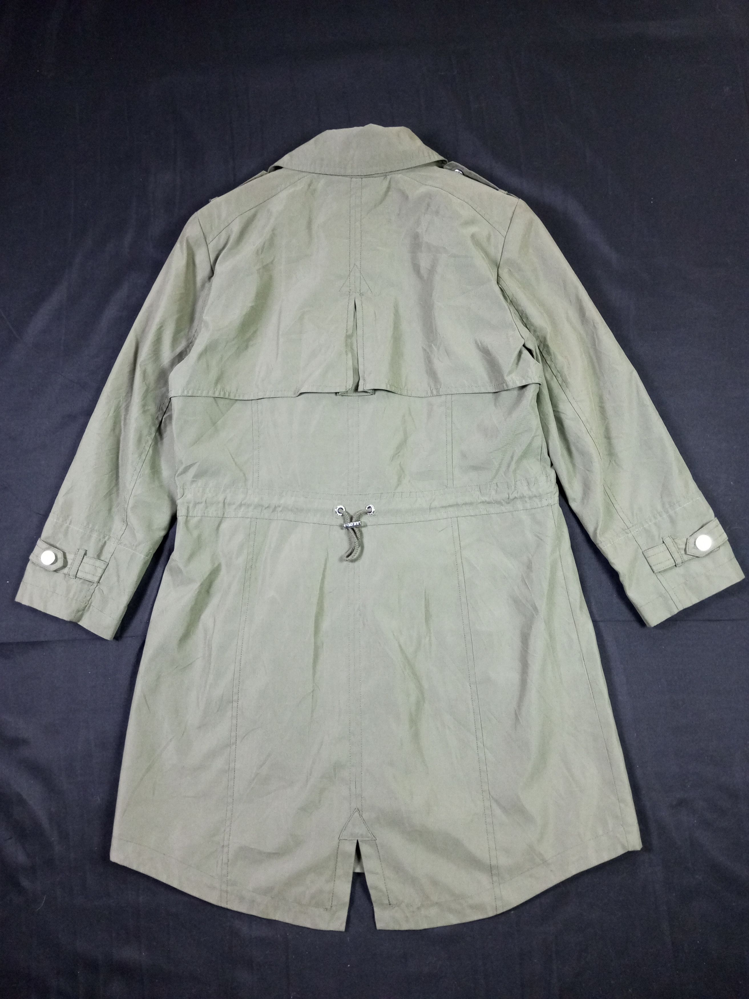 DKNY × Donna Karan Vintage DKNY Donna Karan Fish Tail Parka Jacket Size US S / EU 44-46 / 1 - 17 Thumbnail